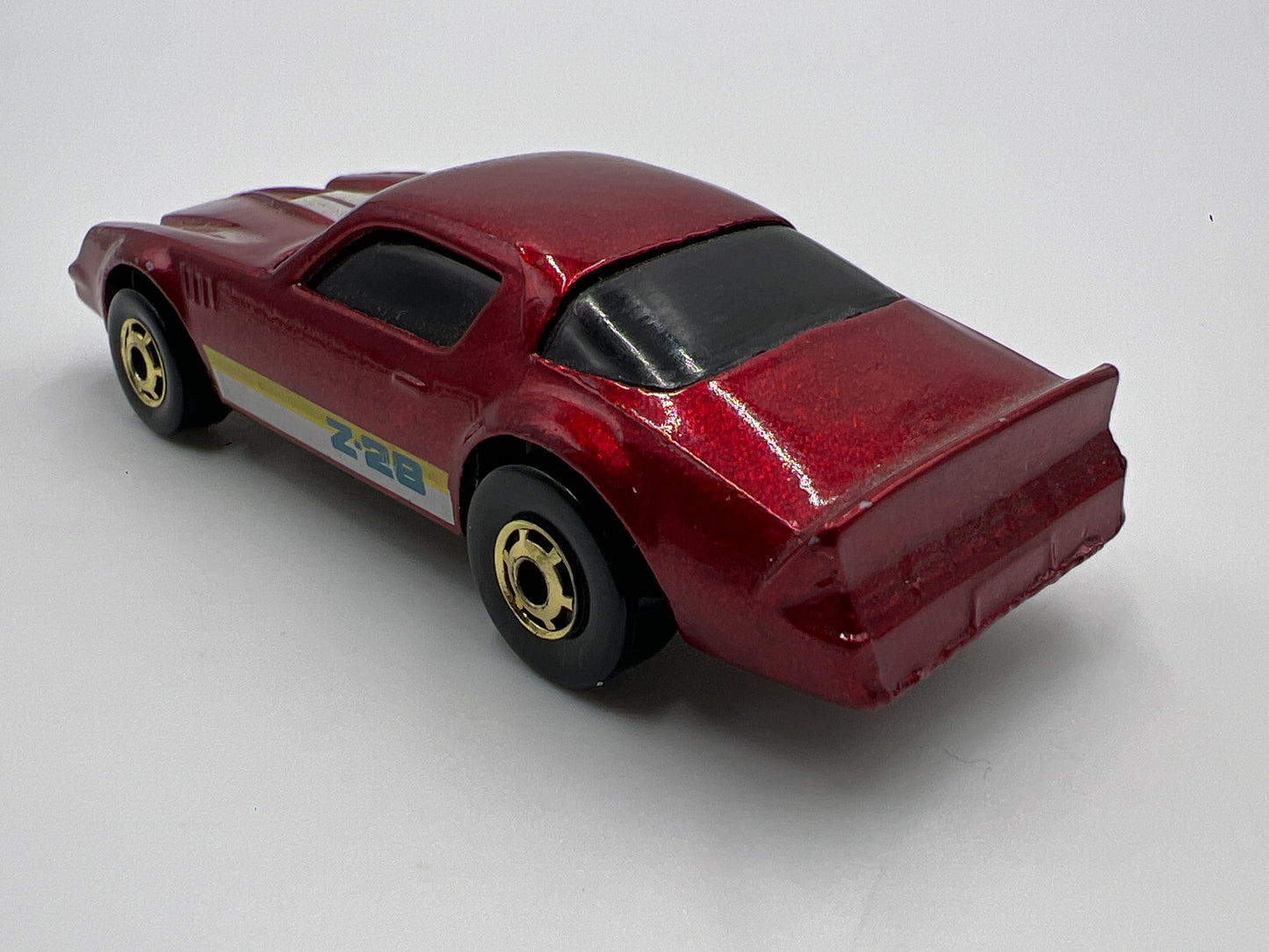 Hot Wheels Blackwall 1982 Chevy Camaro Z-28 Maroon GHO Wheels Loose