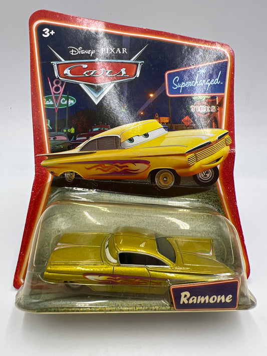 Disney Pixar Cars Supercharged Ramone Gold 140F