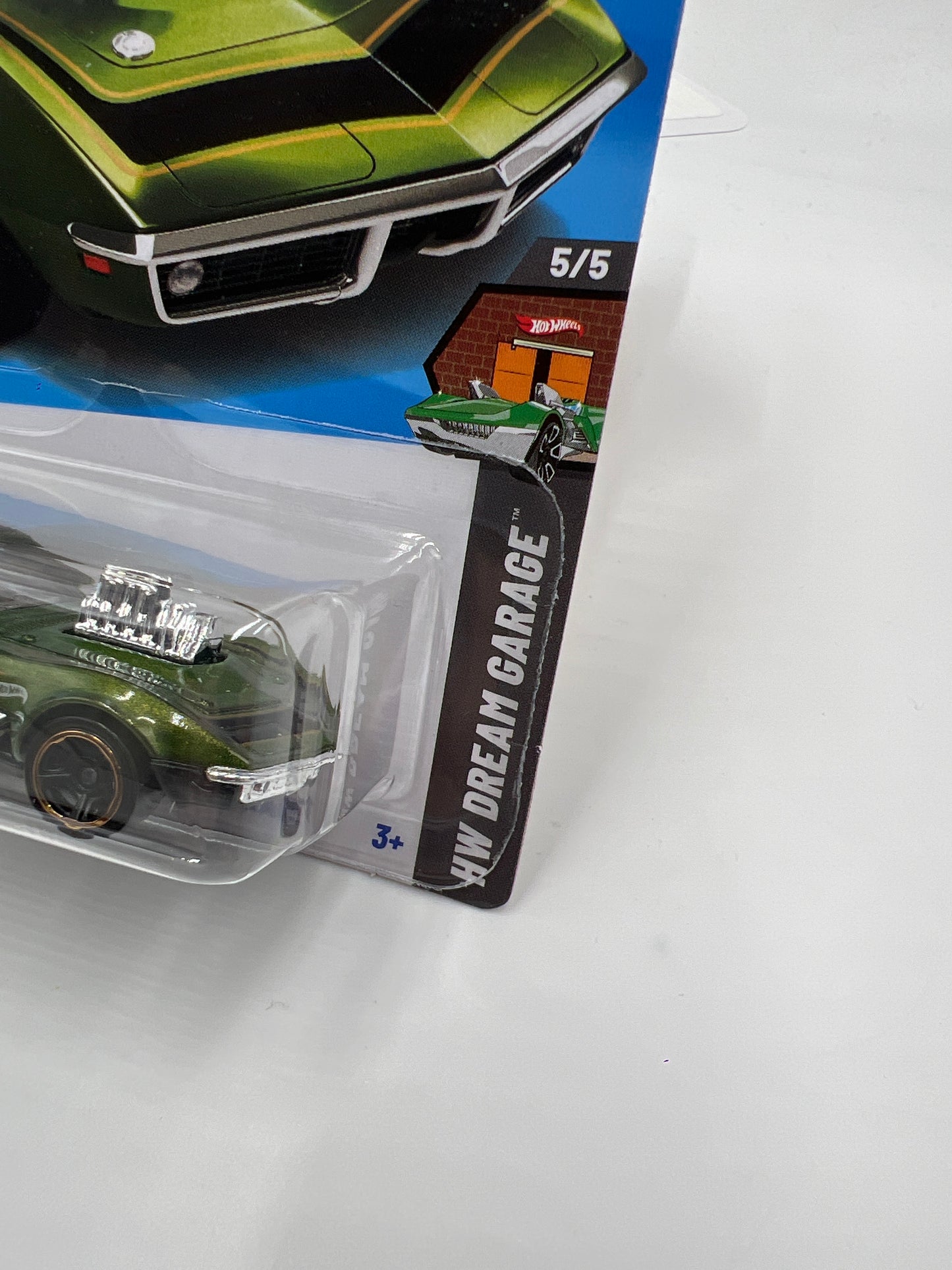 2025 Hot Wheels F Case HW Dream Garage #134 68 Corvette Green Gas Monkey Garage 16E