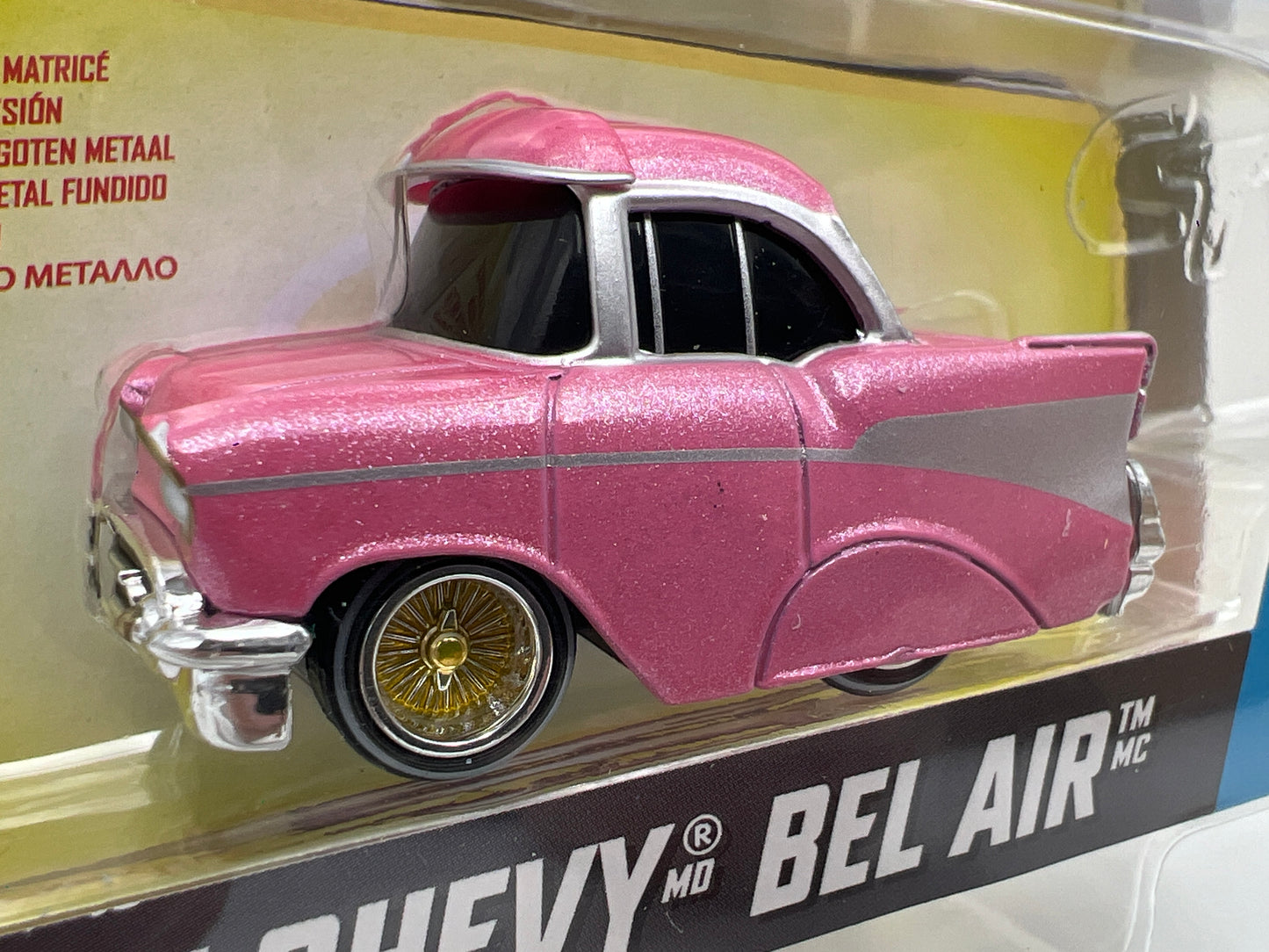 MGA Car Tuned Hobby Exclusive Series 6 #4 57 Chevy Bel Air Pink