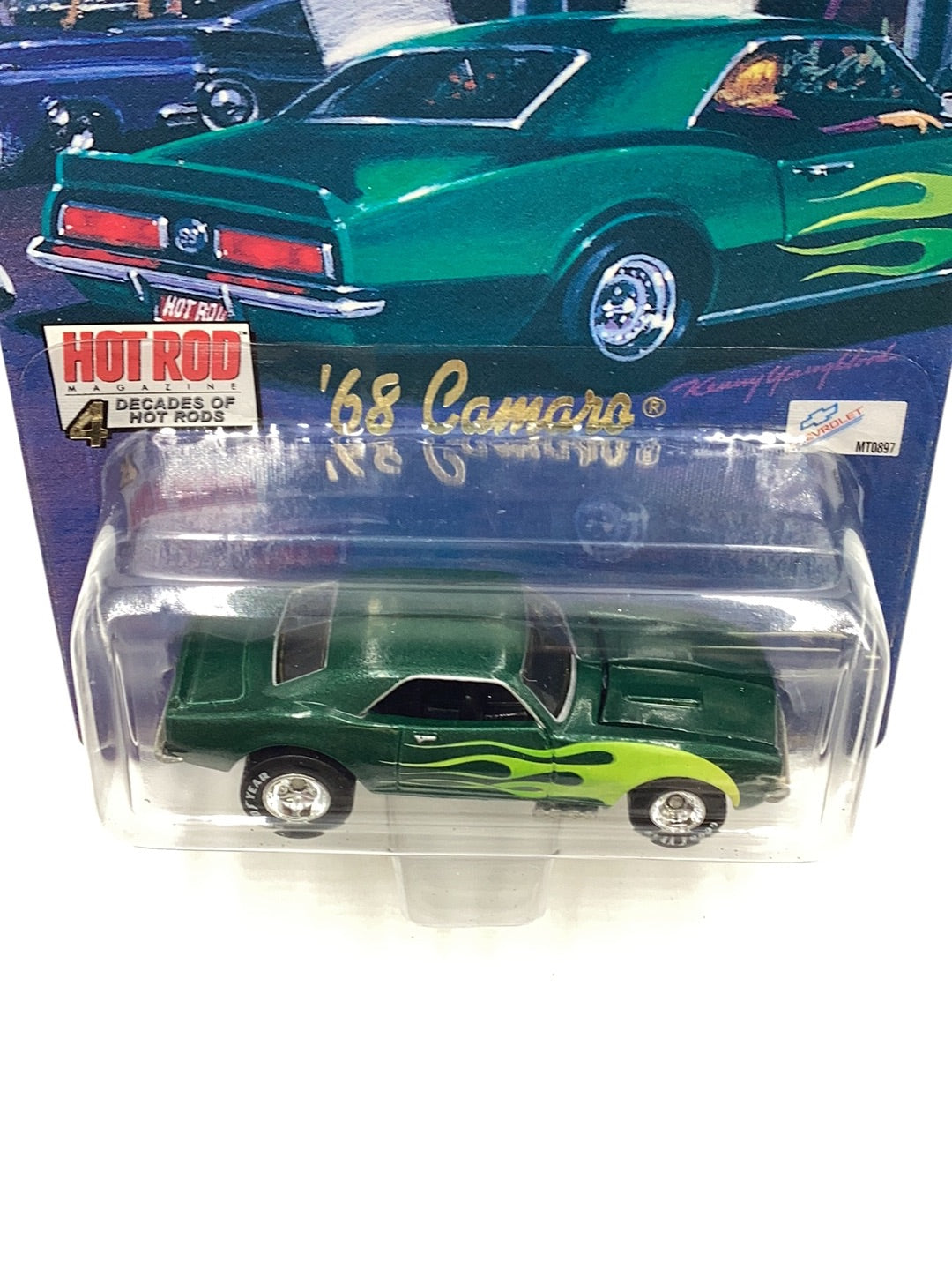 Hot Wheels Hot Rod TV 68 Camaro with protector