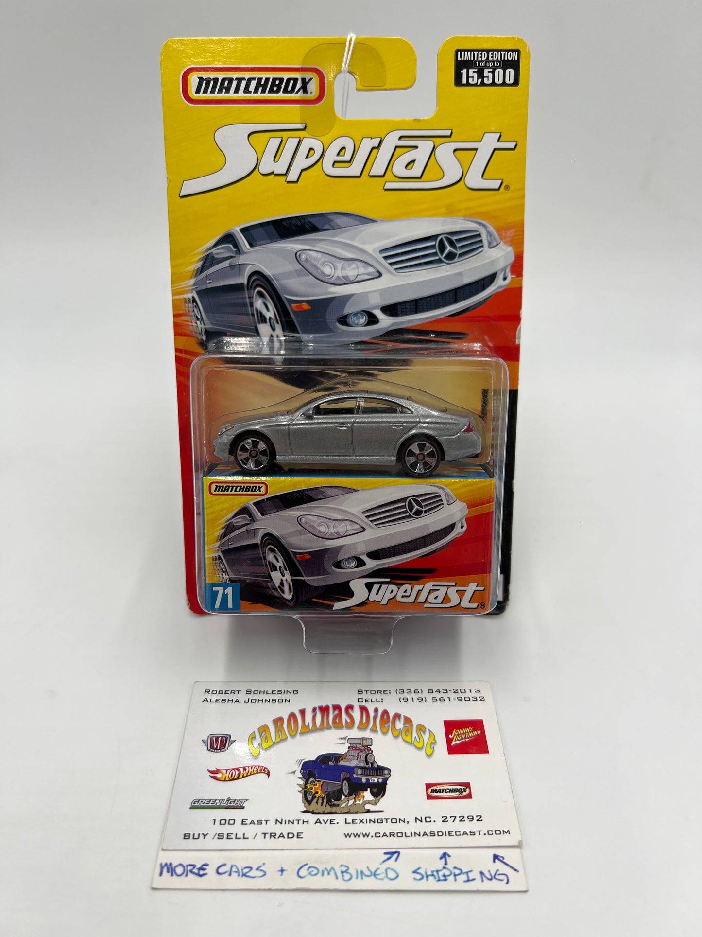 Matchbox Superfast #71 Mercedes-Benz CLS 500 Silver