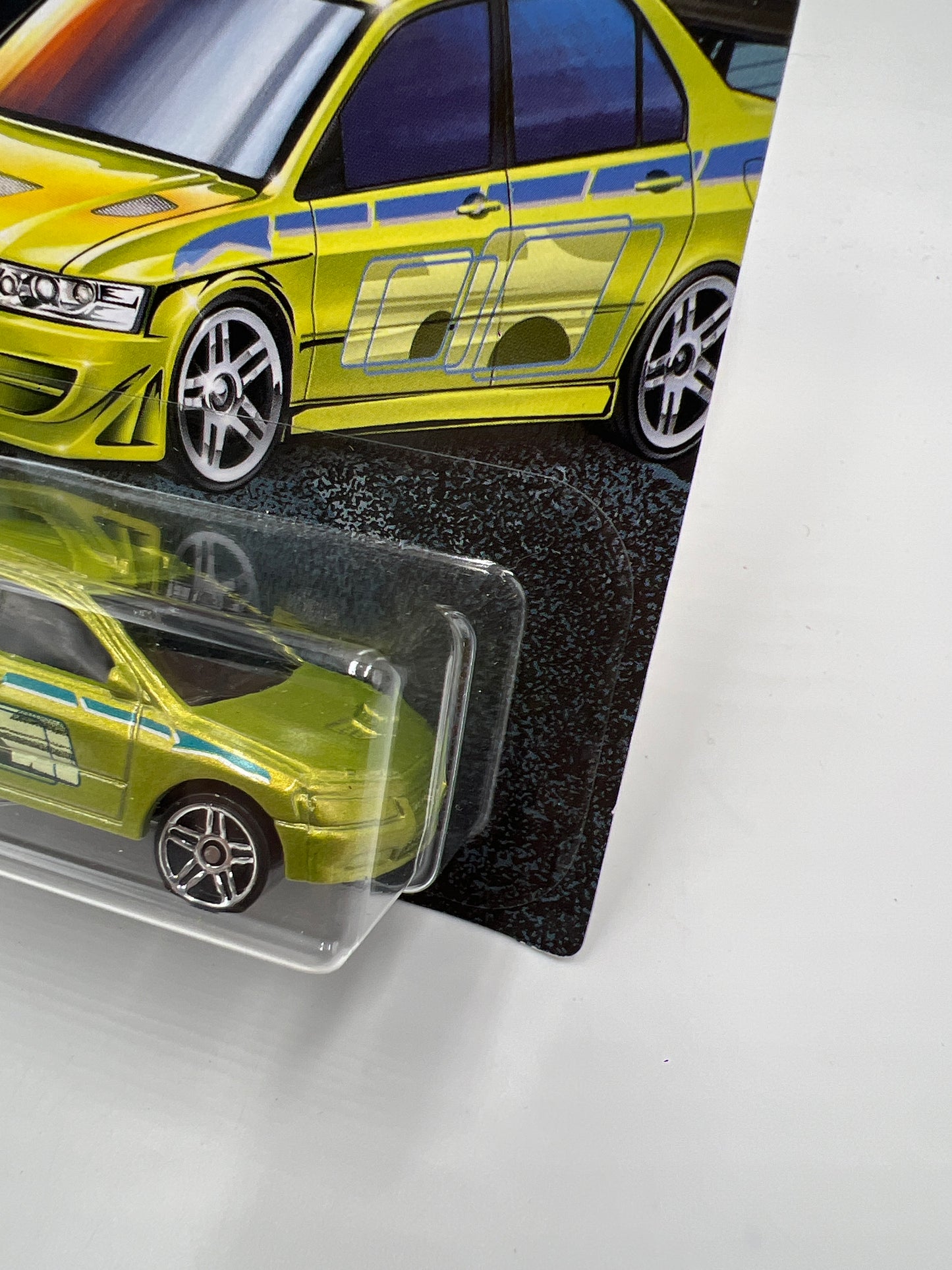 Hot Wheels Fast and Furious #3 Mitsubishi Lancer Evolution W/Protector