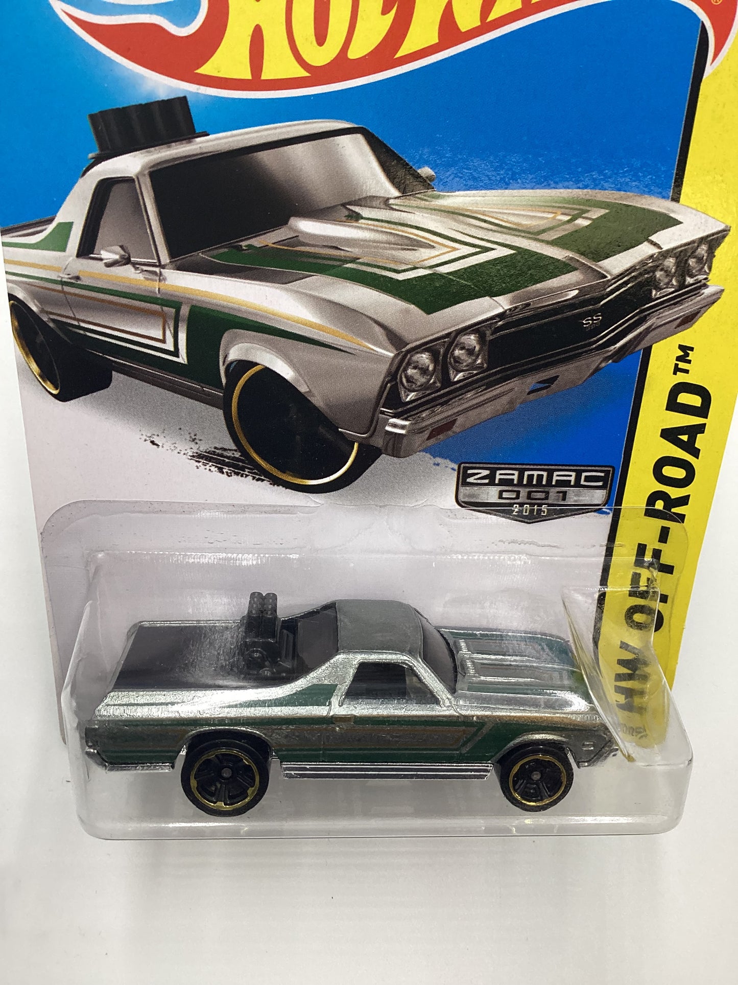 2015 Hot Wheels Zamac 001 #122 68 El Camino 145C