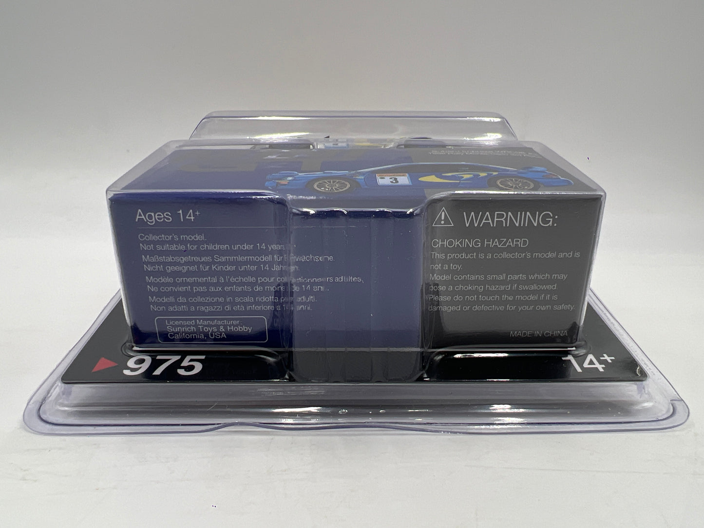 Mini GT #975 CHASE Subaru Impreza WRC98 #3 1998 Rally Monte-Carlo 3rd Place Blue