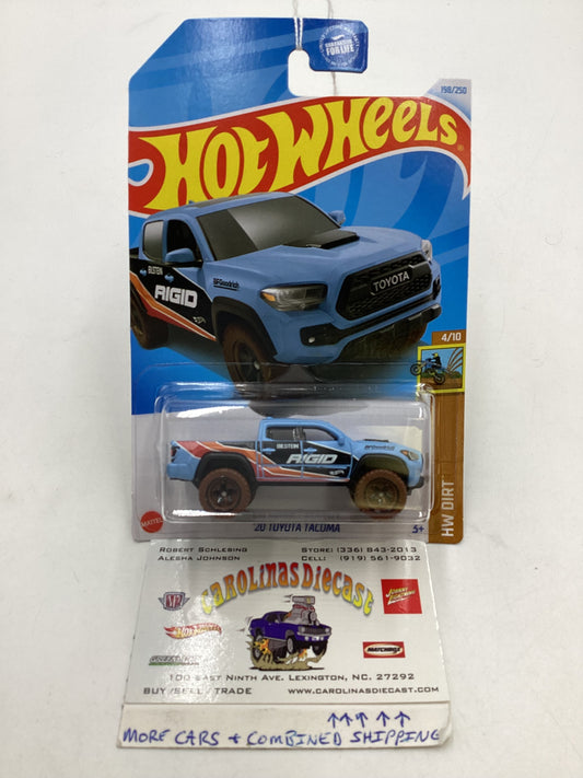 2024 Hot Wheels #198 20 Toyota Tacoma Blue 93D