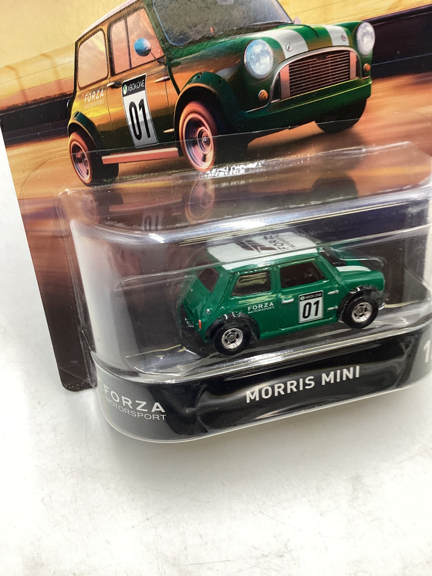 Hot wheels Retro Entertainment Morris Mini Green Forza 1/5 241B