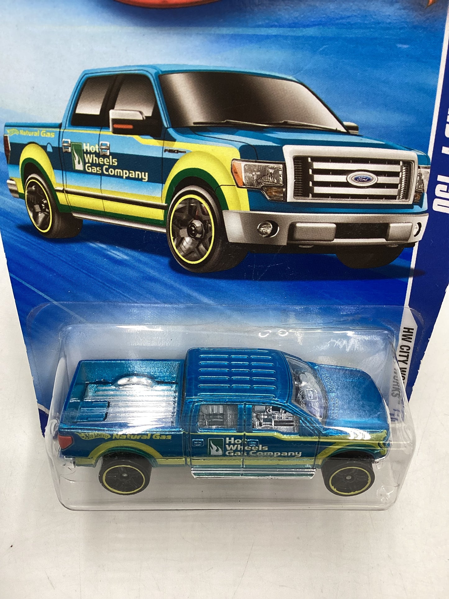 2010 Hot Wheels #114 Blue 09 Ford F-150 28B