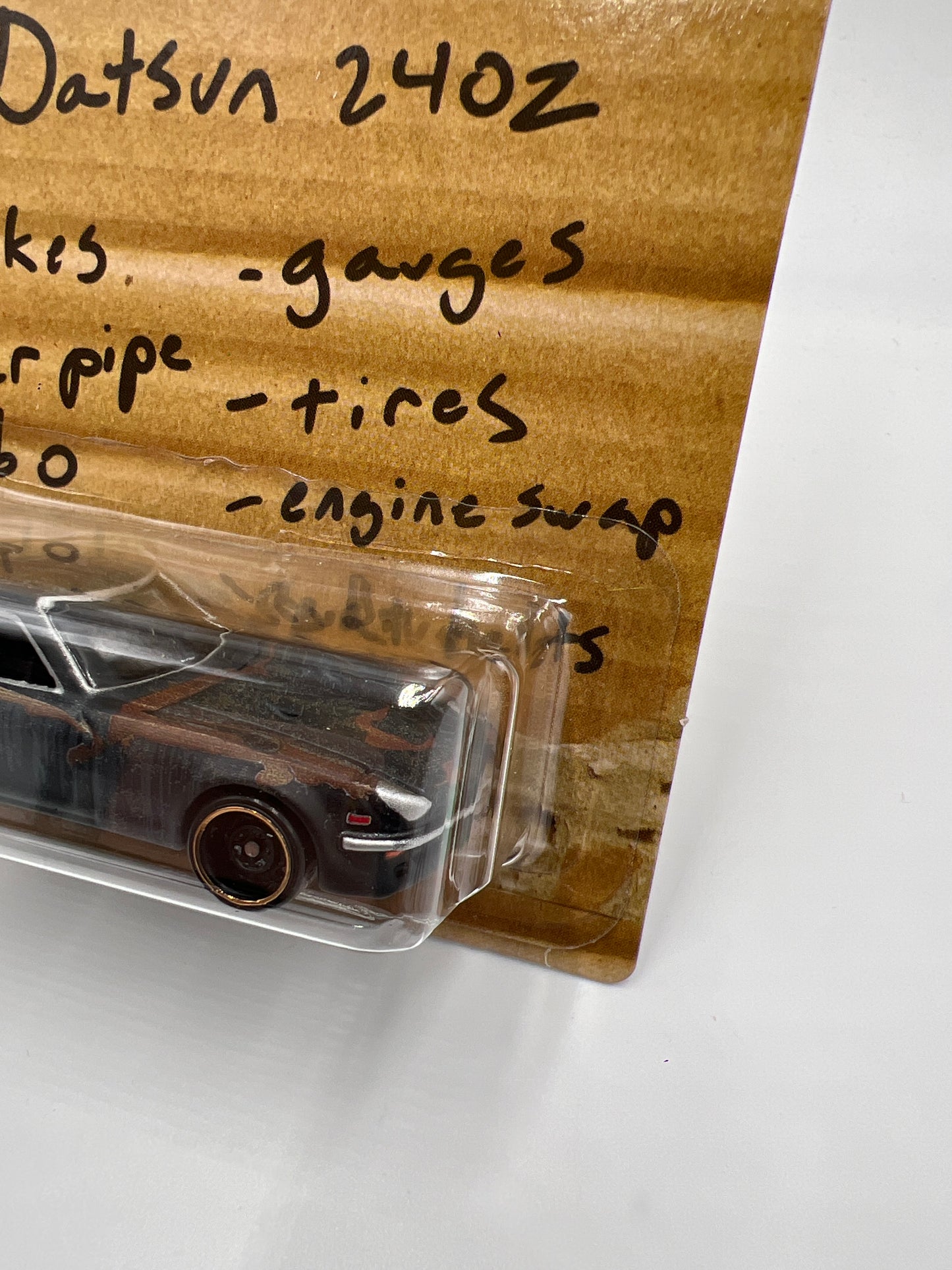 Hot Wheels RLC Motortrend Roadkill Datsun 240Z W/Protector