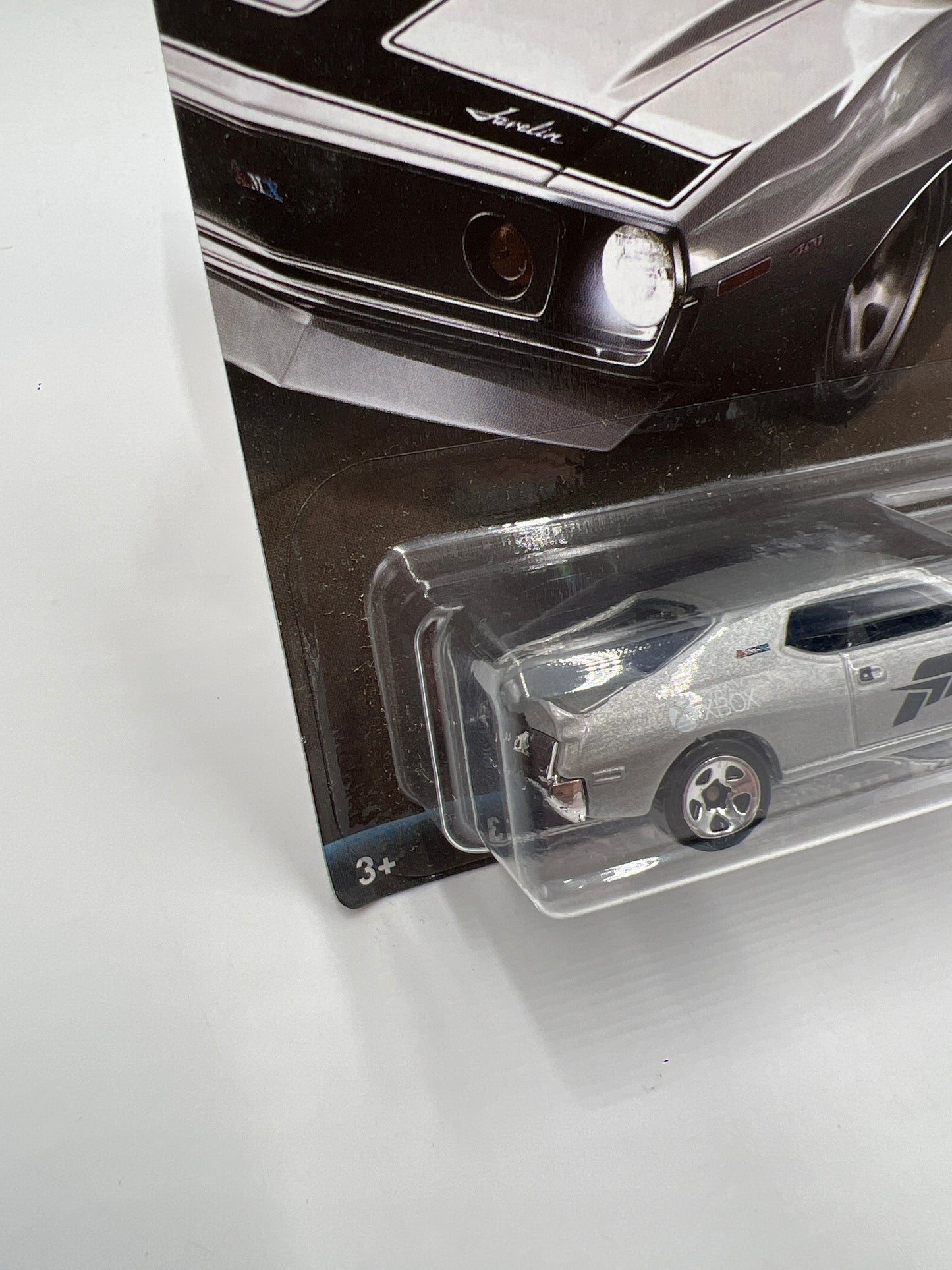 Hot Wheels Forza Motorsport #6 AMC Javelin AMX Silver 154A