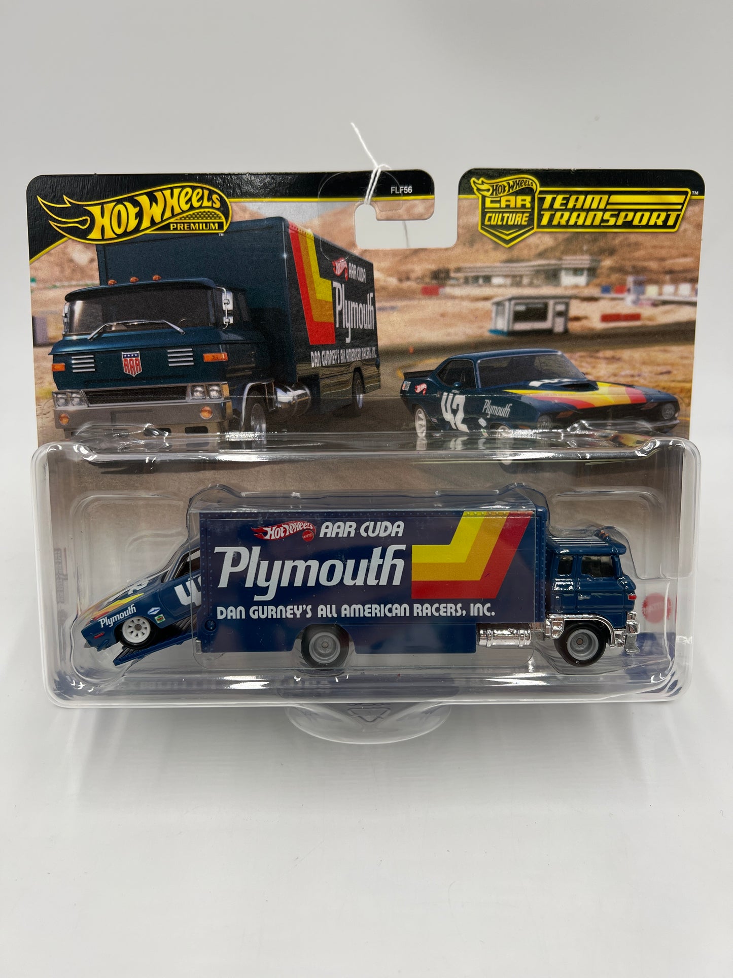 2024 Hot Wheels Team Transport #63 70 Plymouth AAR Cuda / Sakura Sprinter 281E