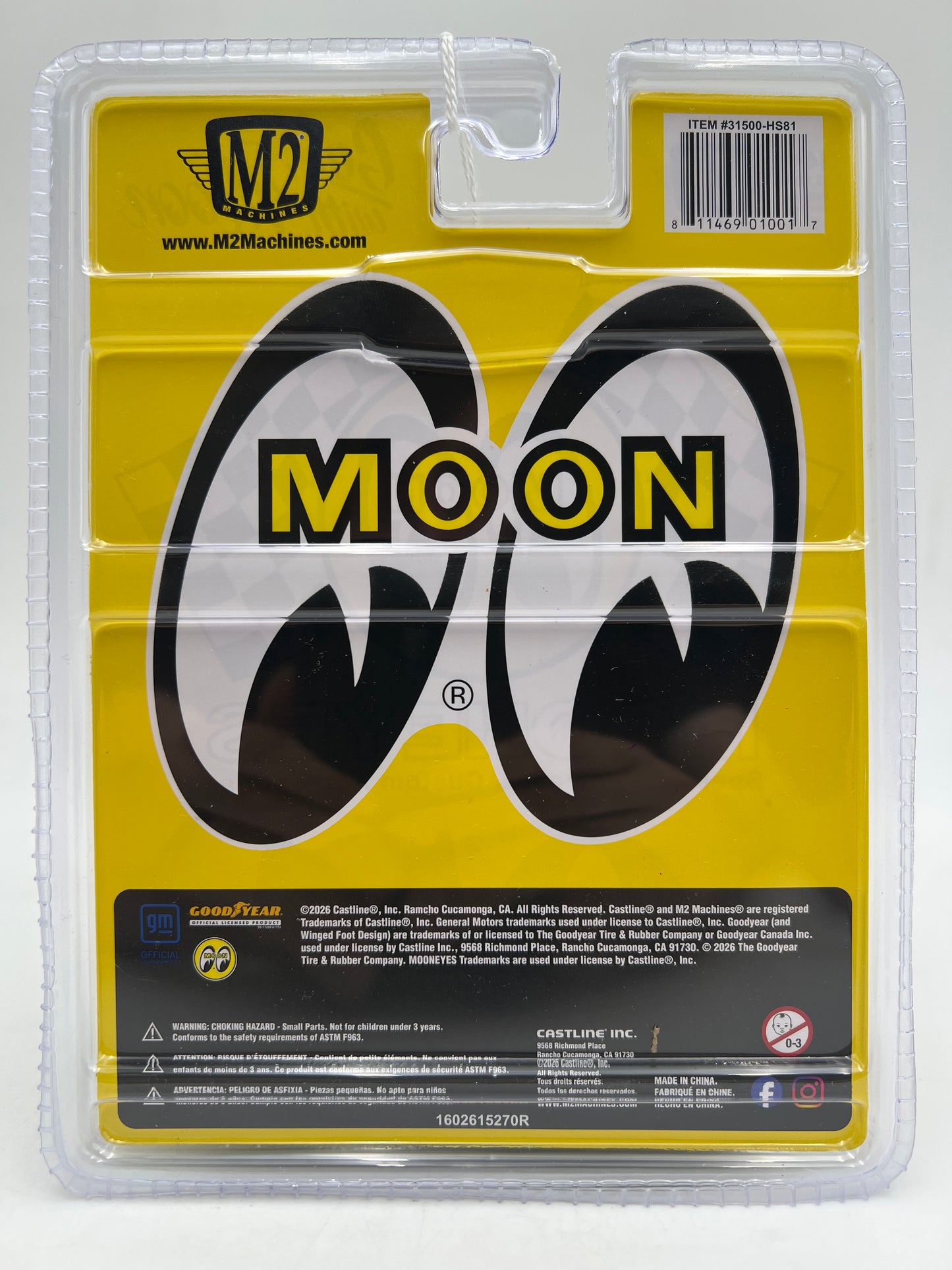 M2 Machines HS81 Hobby Exclusive Mooneyes 1979 Chevrolet Camaro Z/28