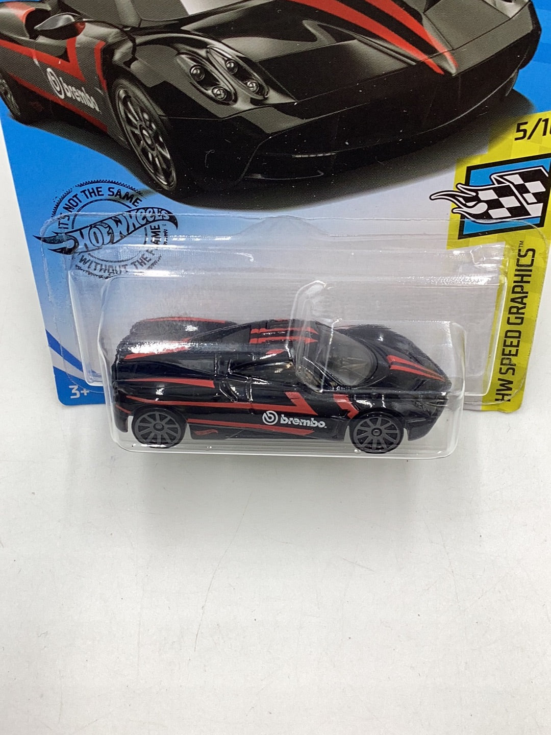 2019 Hot wheels #148 Pagani Huayra factory sealed black 104A