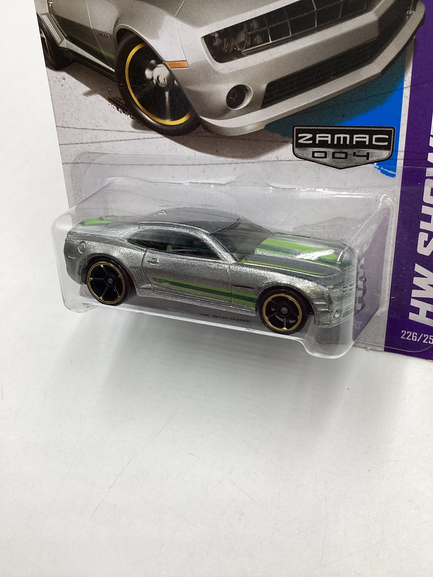 2013 Hot Wheels Zamac #004 10 Camaro SS #226 144C