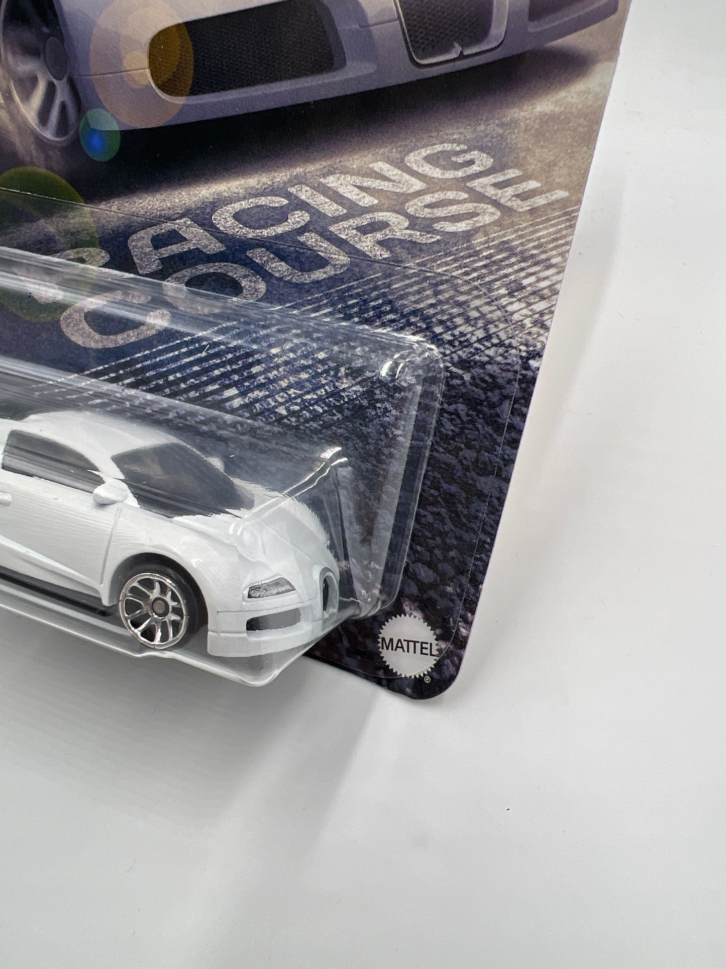 2025 Hot Wheels Silver Series Fast & Furious Racing Course #5 Bugatti Veyron White 74A