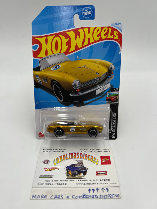 2024 Hot Wheels Super Treasure Hunt #67 BMW 507 Gold W/Protector