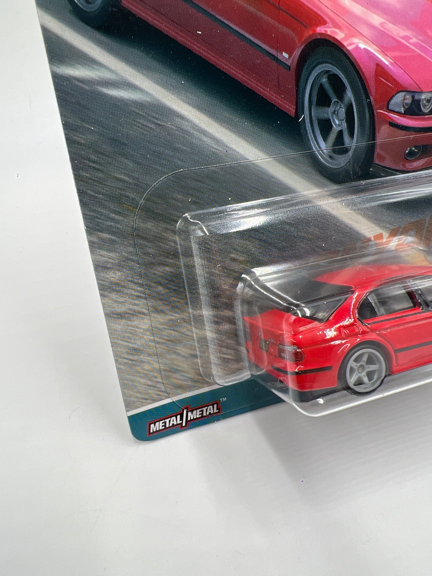 Hot Wheels Premium Canyon Warriors #1 01 BMW M5 Red Tampo Drop 257C