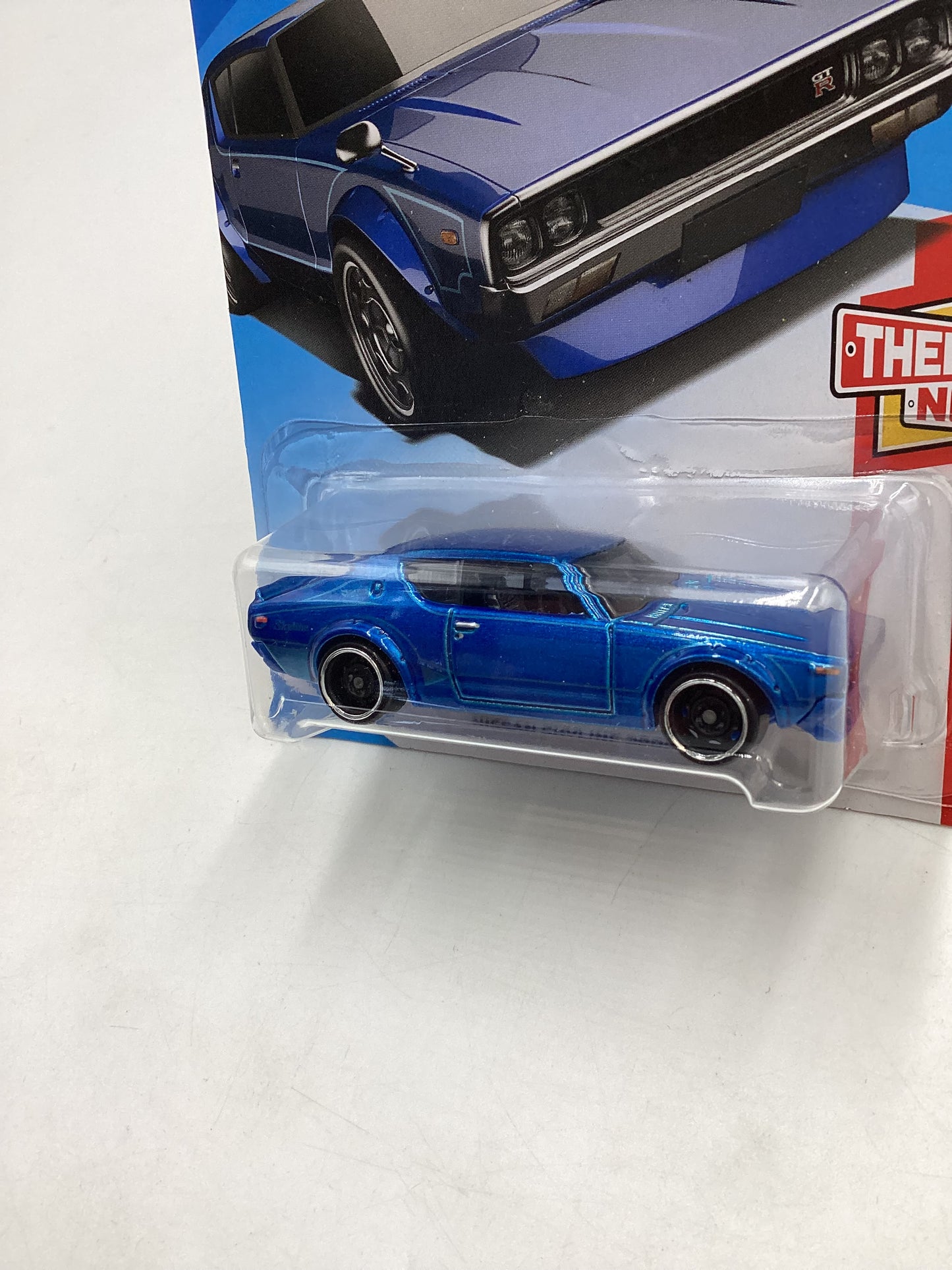 2018 Hot Wheels  #118 Blue Nissan Skyline 2000 GT-R  82F