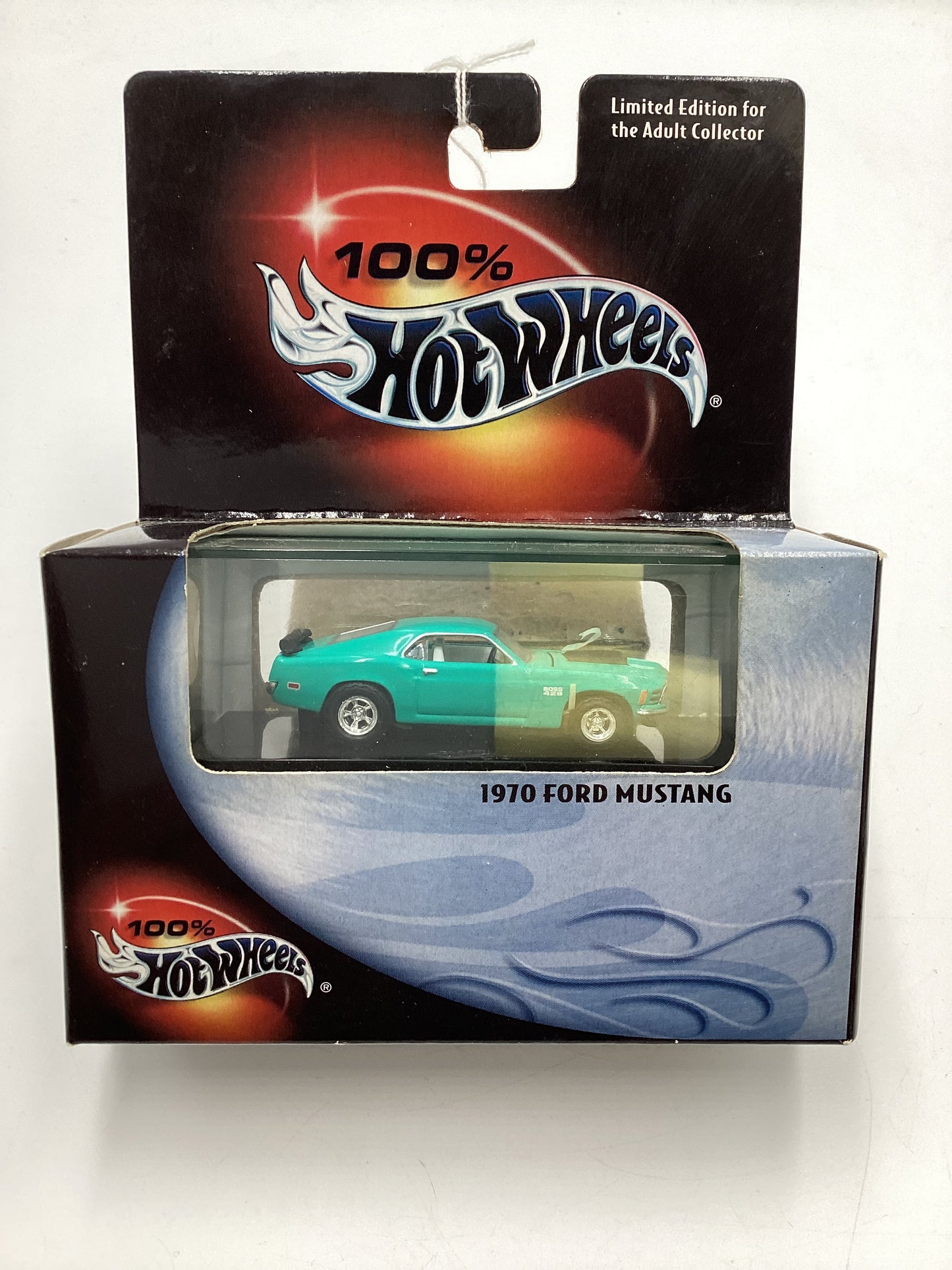 Hot Wheels Premium 100% Black Box 1970 Ford Mustang Teal (1)