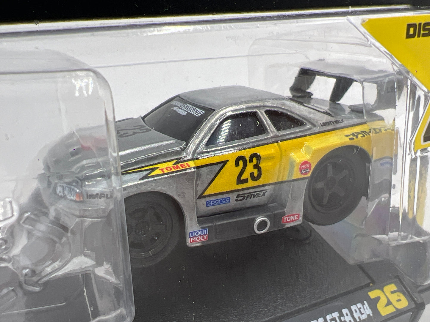 Muscle Machines Mijo Exclusives Liberty Walk CHASE #26 1999 Nissan Skyline GT-R R34