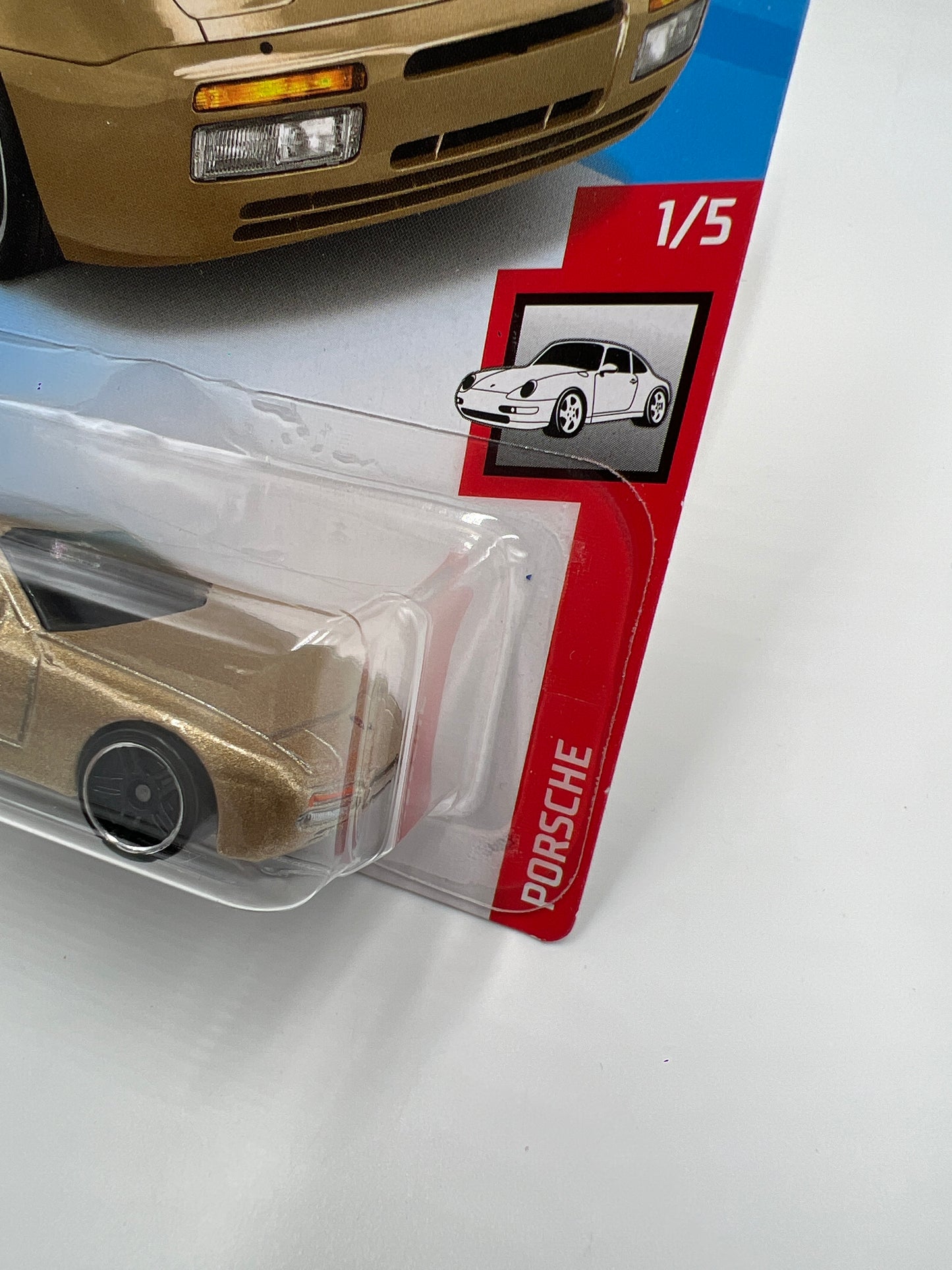 2020 Hot Wheels #47 89 Porsche 944 Turbo Gold 99E