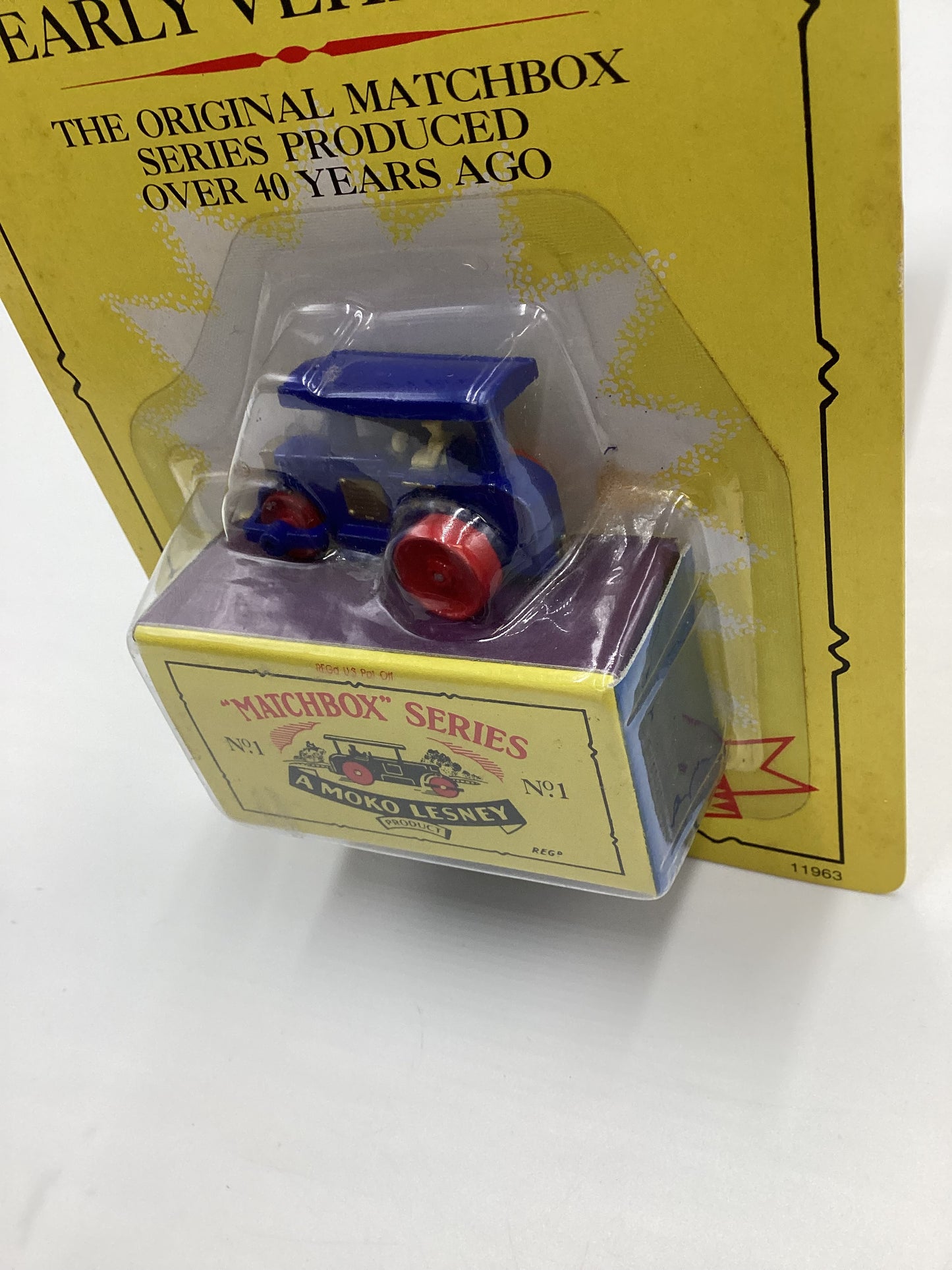 MATCHBOX - 1 - Diesel Road Roller - No Rivets - En boite MATCHBOX - 1 - Diesel Road Roller - No Rivets - En boite