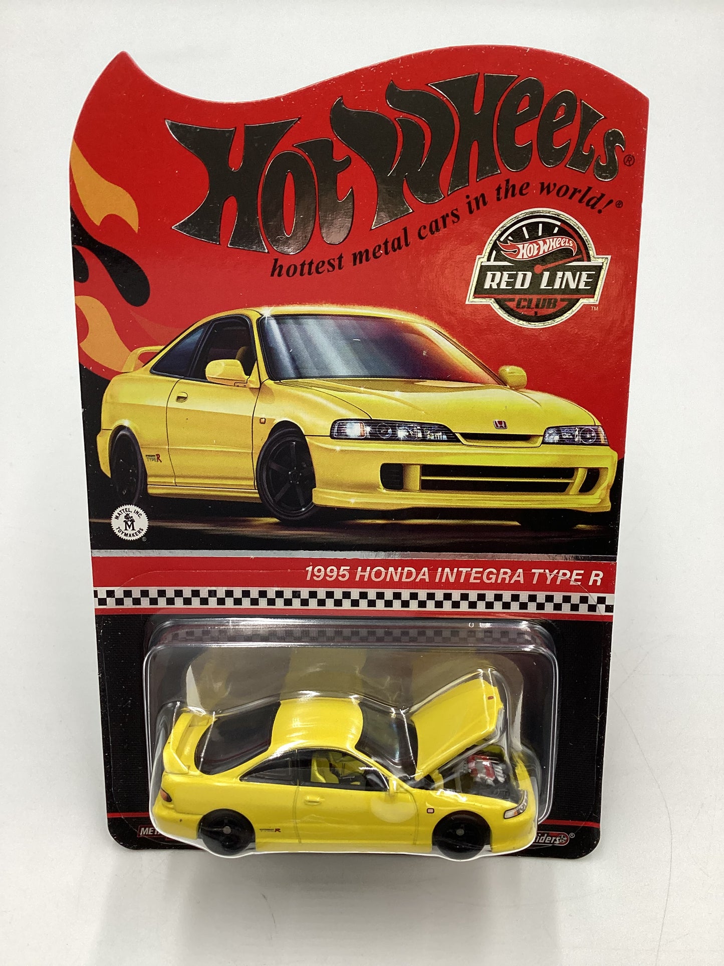 2024 Hot Wheels RLC 1995 Honda Integra Type R Yellow W/ protector