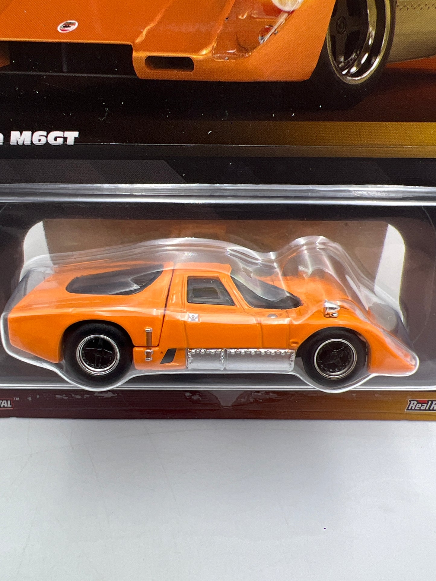 Hot Wheels RLC Elite 64 #12 McLaren M6GT Orange W/Protector