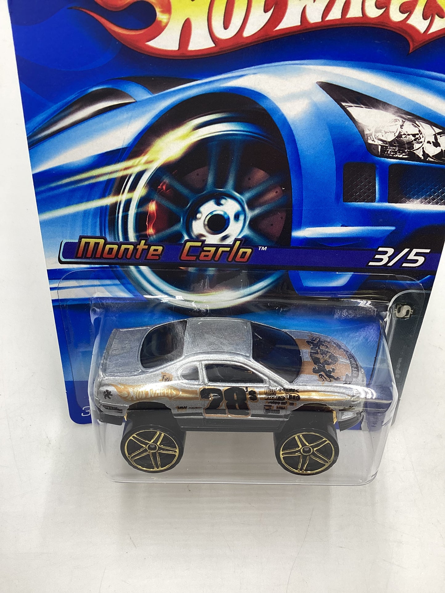 2006 Hot Wheels #103 Hi Rakers Monte Carlo Silver 18E