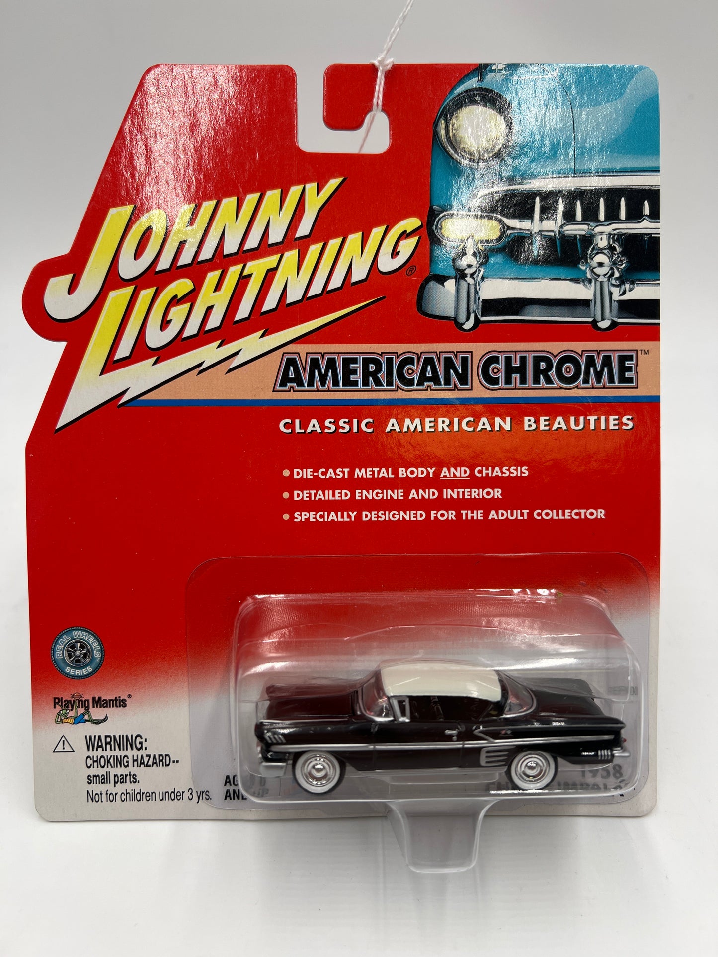 Johnny Lightning American Chrome 1958 Chevy Impala Black 220C