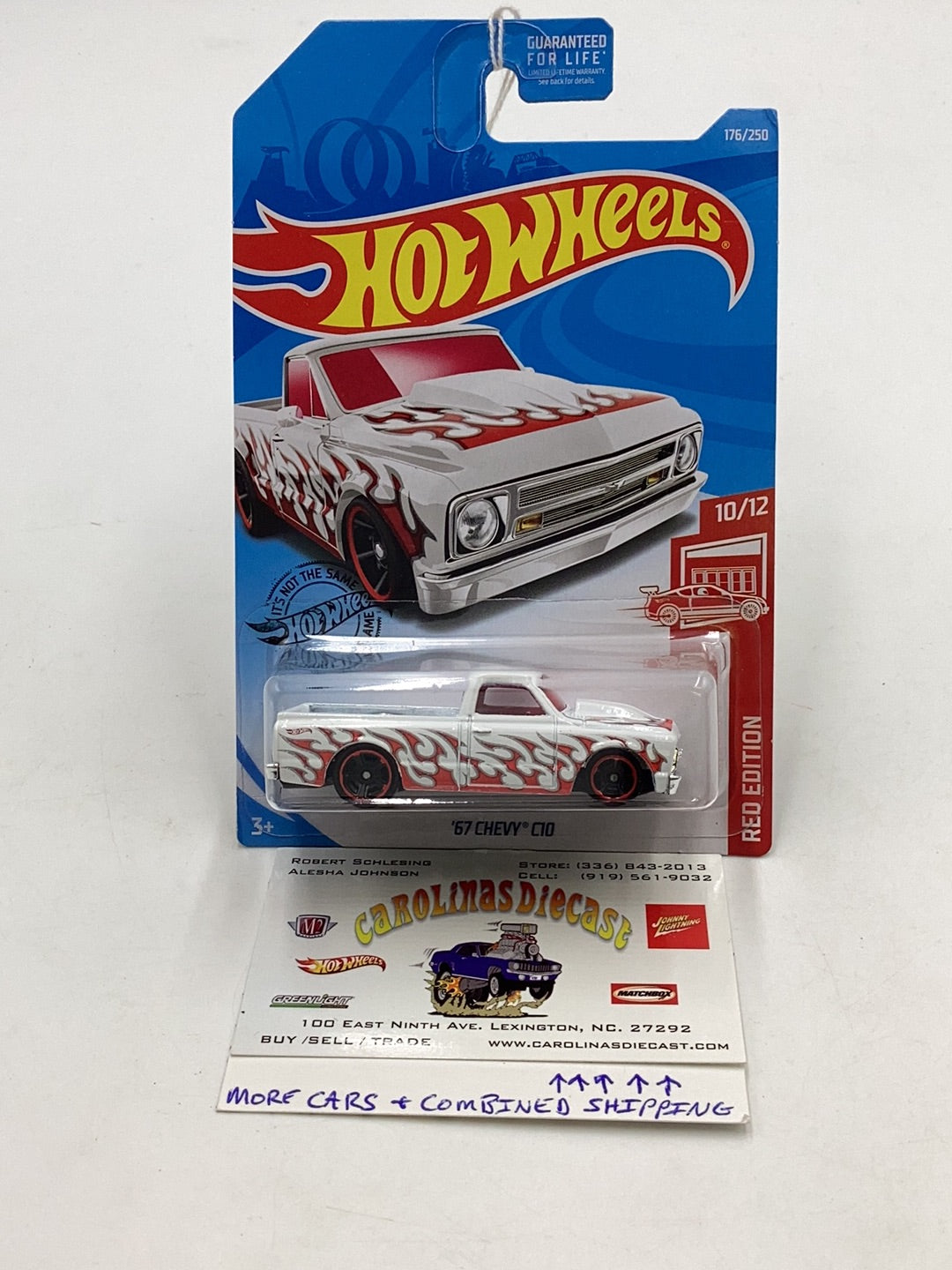 2019 Hot wheels Red Edition #176 67 Chevy C10