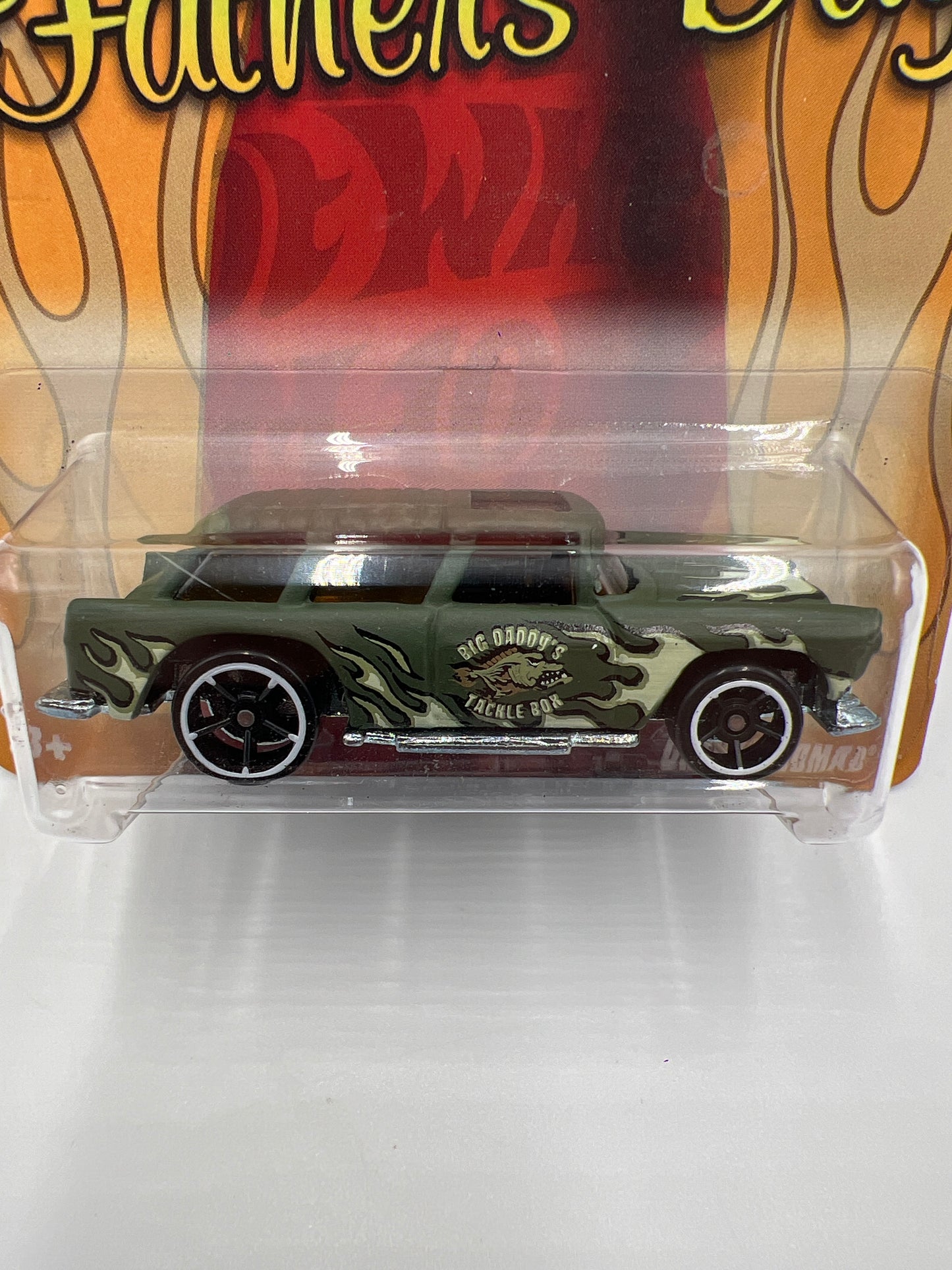 2008 Hot Wheels Fathers Day Chevy Nomad Matte Green 160B