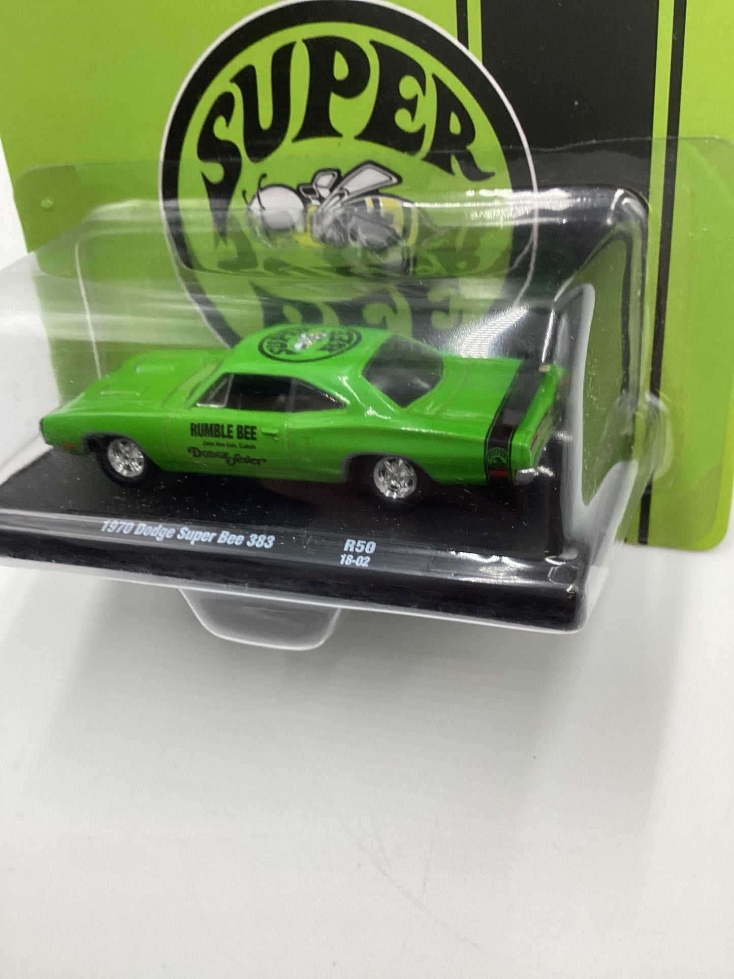 M2 Machines Auto Drivers Superbee 1970 Dodge Super Bee 383 Green R50 192A