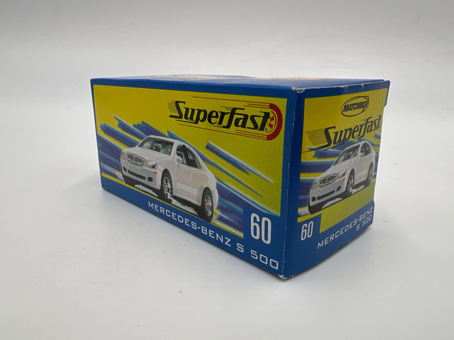 Matchbox 1/64 Superfast #60 Mercedes-Benz S 500 White Loose