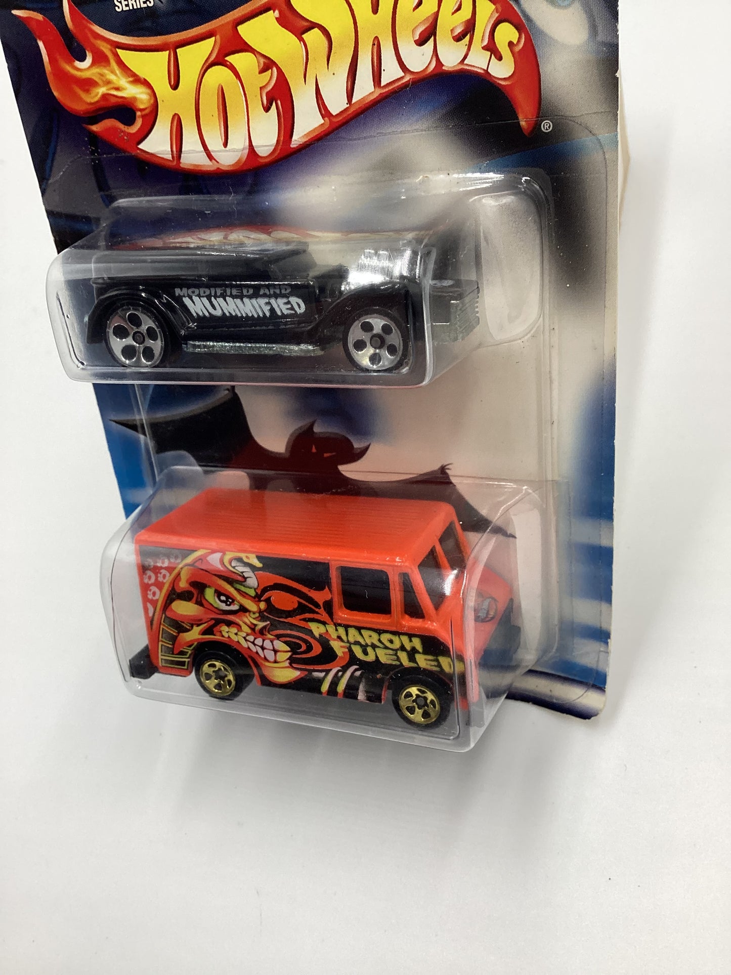 2002 Hot Wheels Halloween Highway Mummified & Pharoh SR