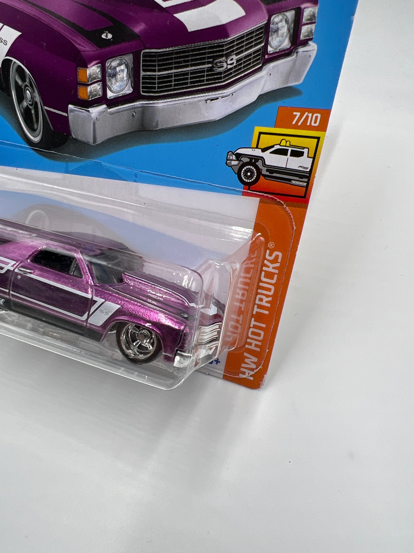 2024 Hot Wheels F Case Super Treasure Hunt #132 72 El Camino Purple W/Protector #2