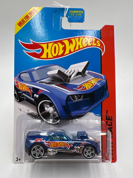 2014 Hot Wheels Treasure Hunt #148 Twinduction Blue 276F