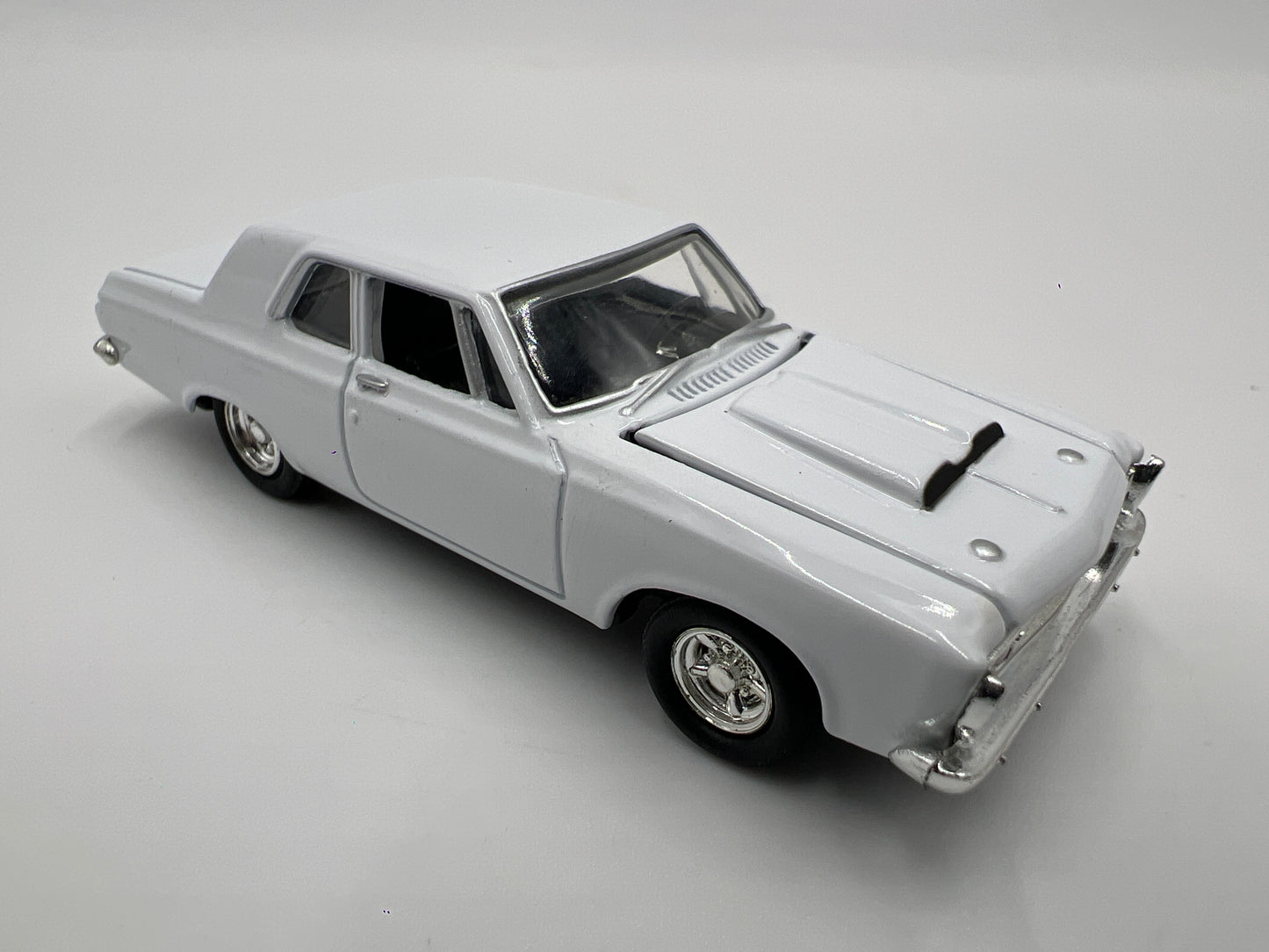 Hot Wheels Collectibles 1/64 Reggies Cars 1963 Plymouth White Loose