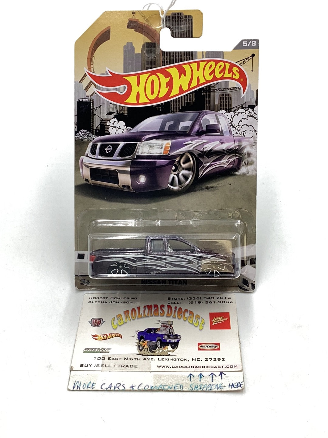 Hot wheels RAD series Nissan Titan Walmart exclusive 5/8