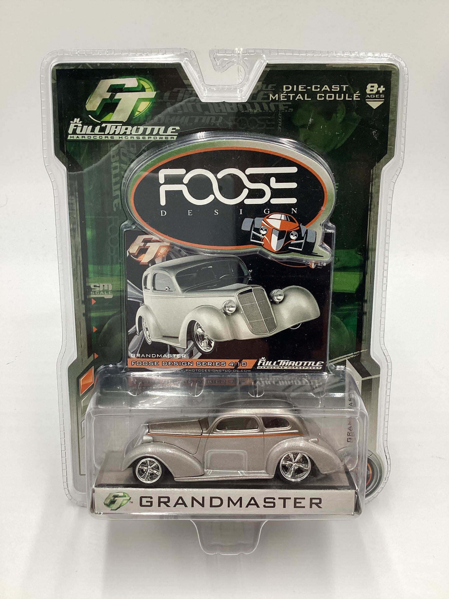 Foose Design Full Throttle #4 Grandmaster Foose Edition Silver 188F