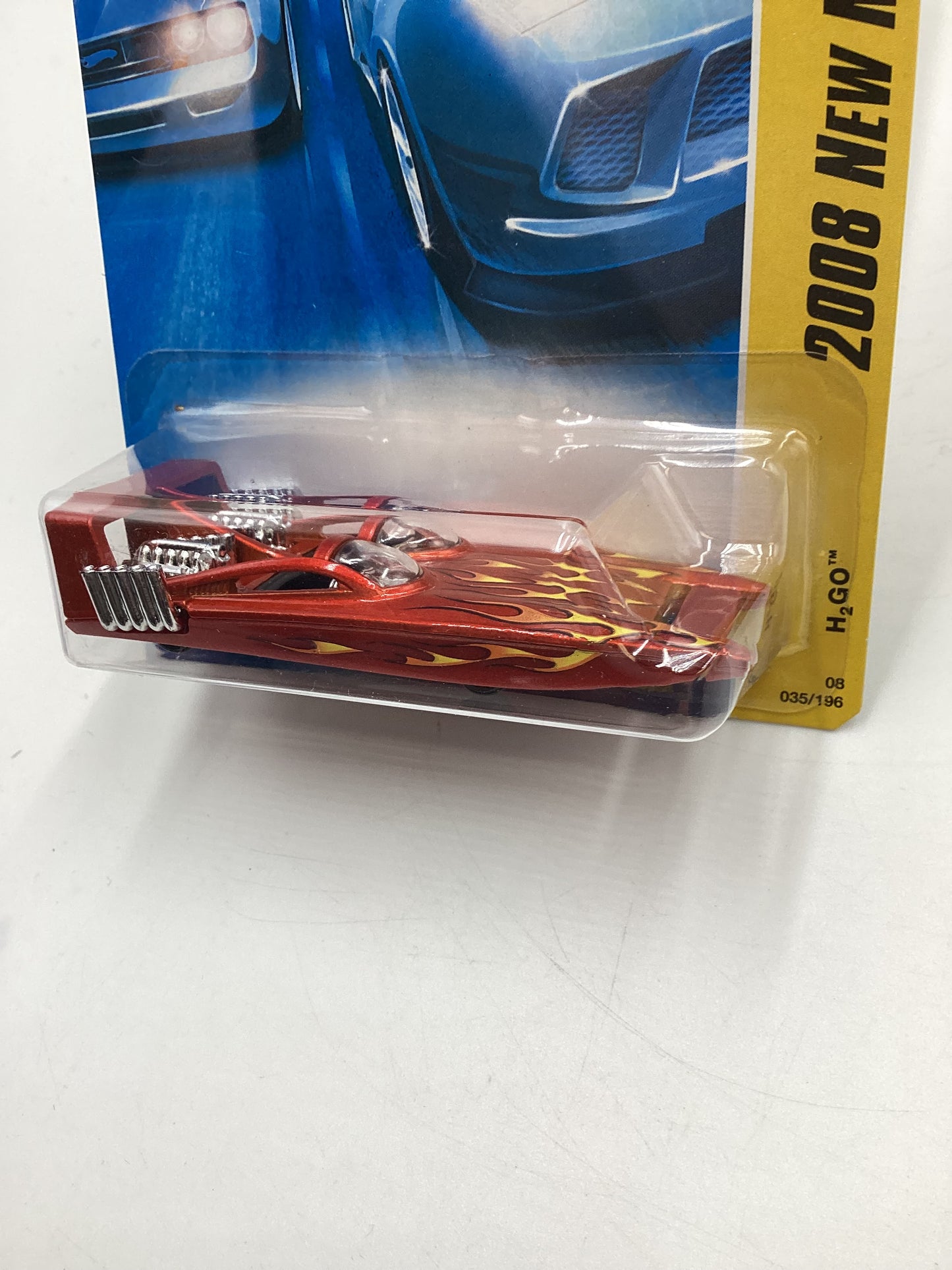 2008 Hot Wheels New Models #35 H2Go Orange BB3