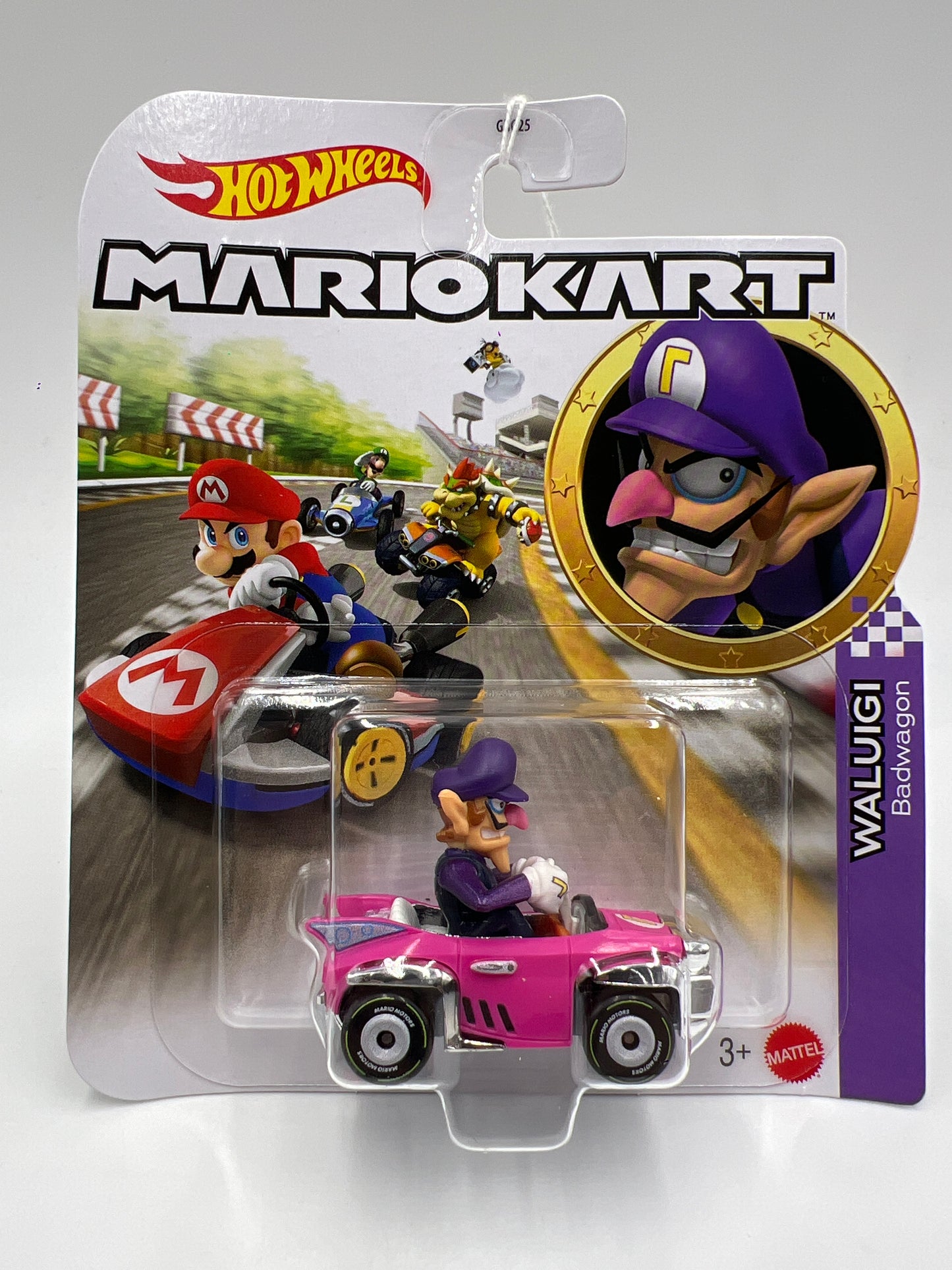 Hot Wheels Mario Kart Waluigi Badwagon 121A