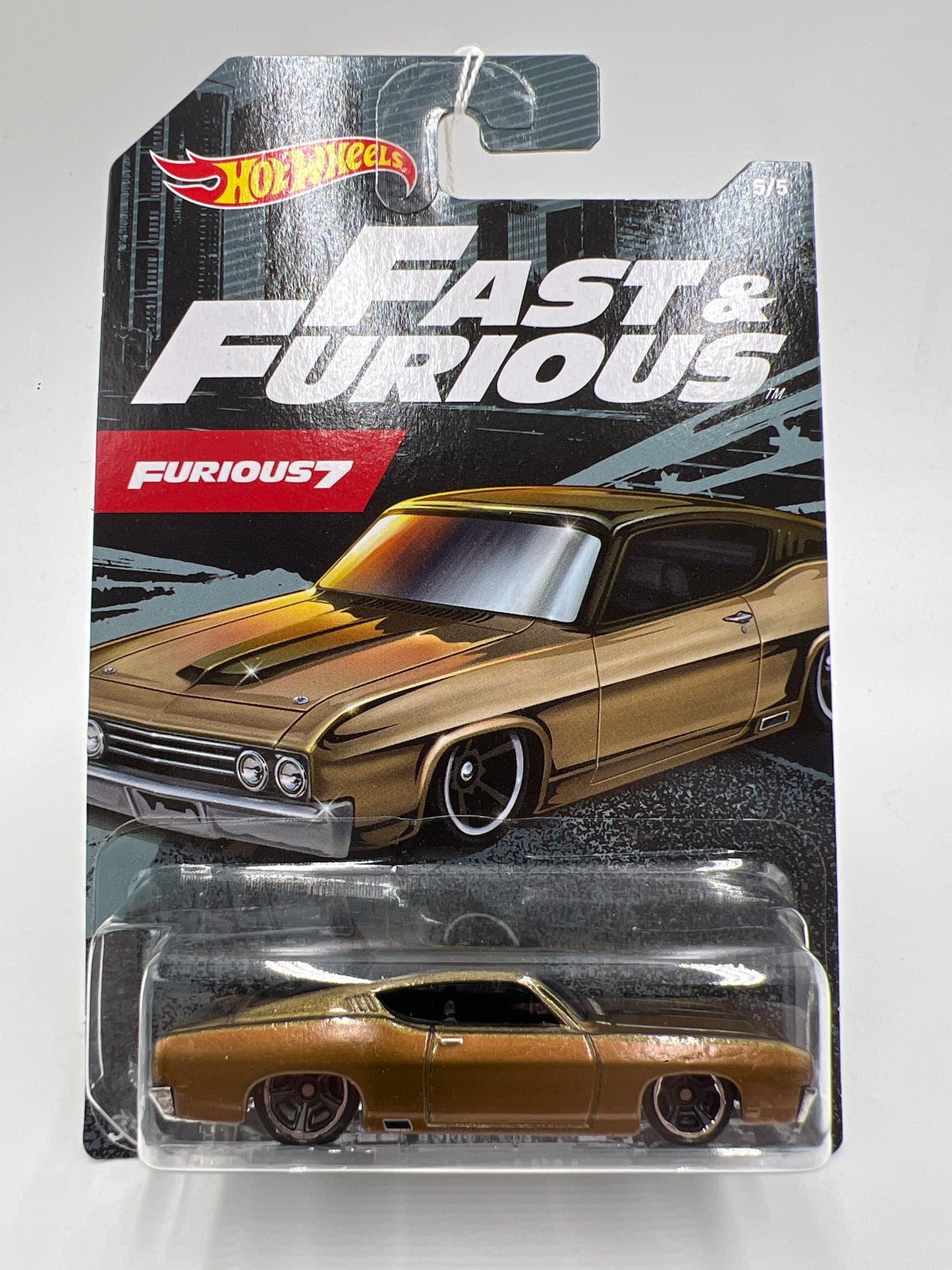 Hot Wheels Fast and Furious #5 69 Ford Torino Talladega 74C