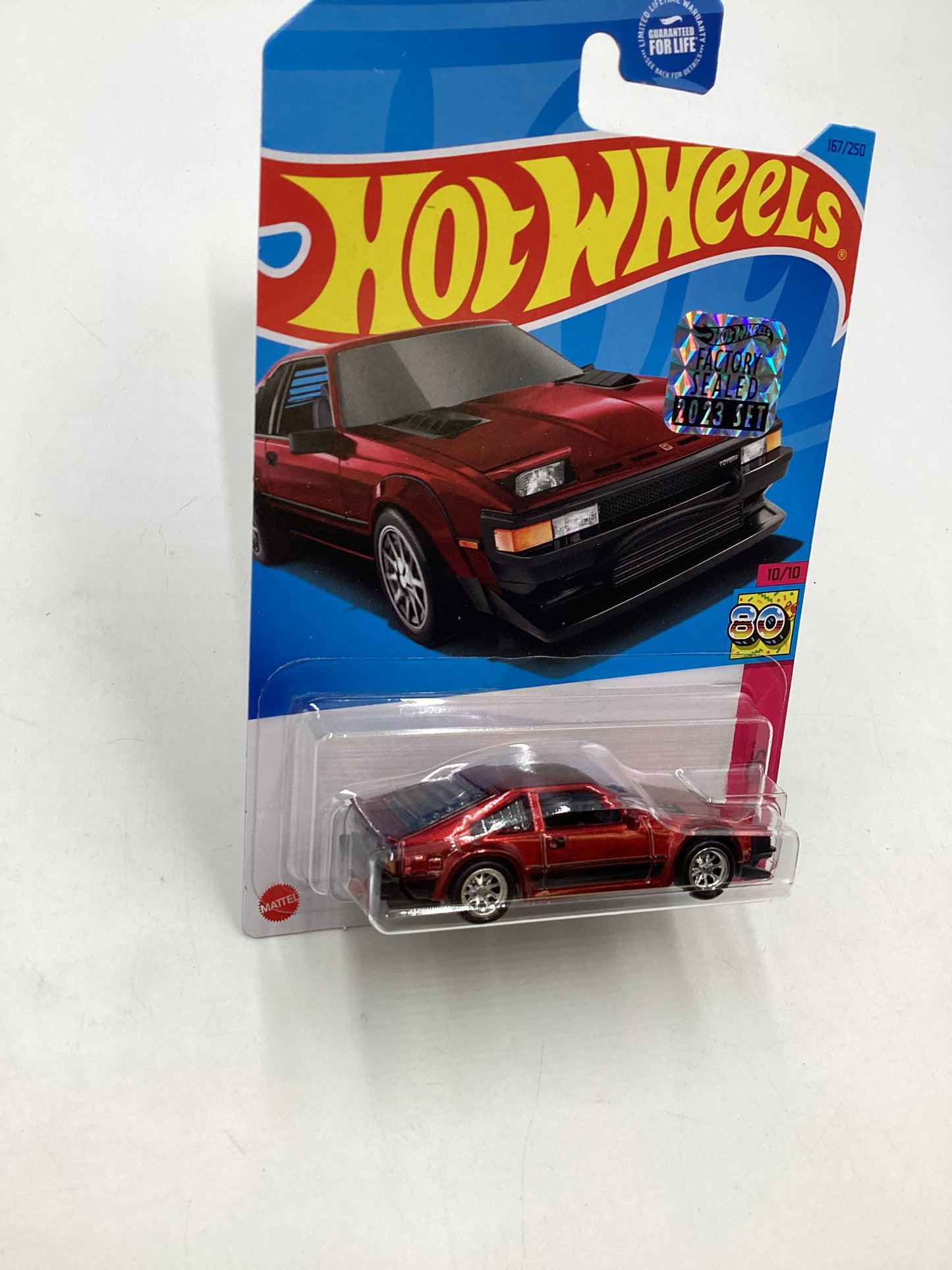 2023 Hot Wheels Super Treasure Hunt 1/1250 82 Toyota Supra Factory Sealed W/ Protector