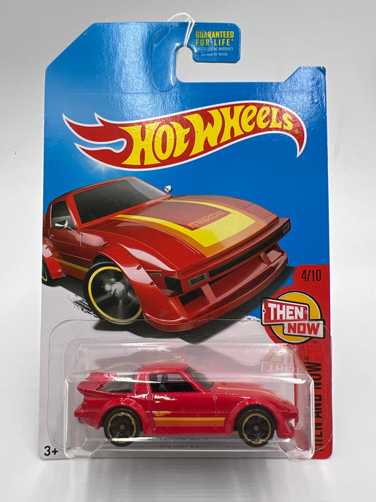 2017 Hot Wheels Kmart Exclusive Then And Now Mazda RX-7 Red