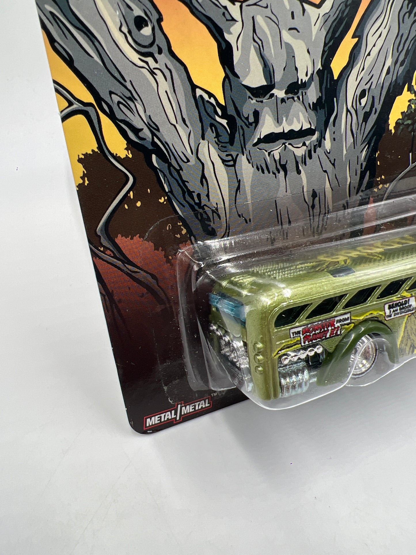Hot Wheels Premium Marvel Groot! Surfin School Bus Green 267H