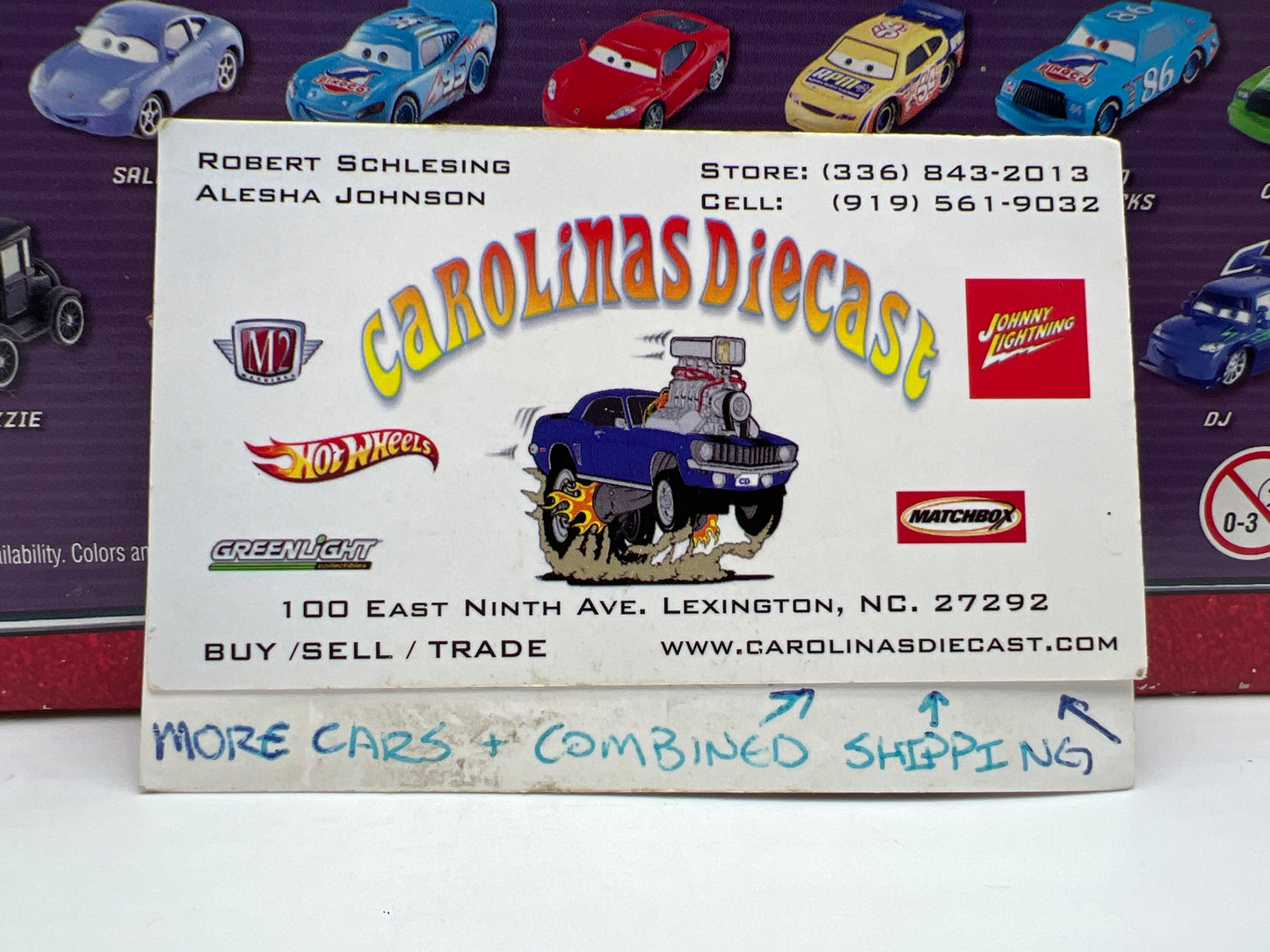 Disney Pixar The World Of Cars Race And Chase Gift Pack 4 Car Set