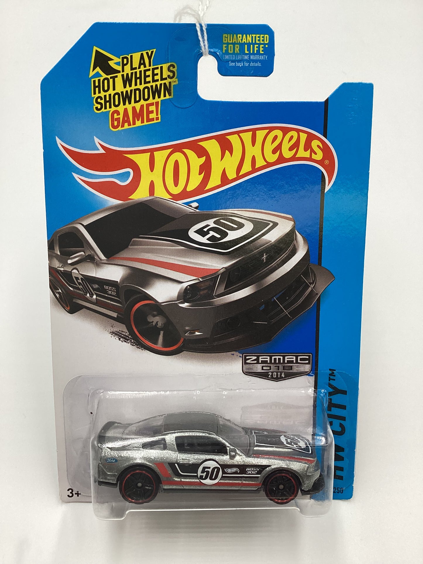 2014 Hot Wheels Zamac 018 #91 12 Ford Mustang Boss 302 Laguna Seca