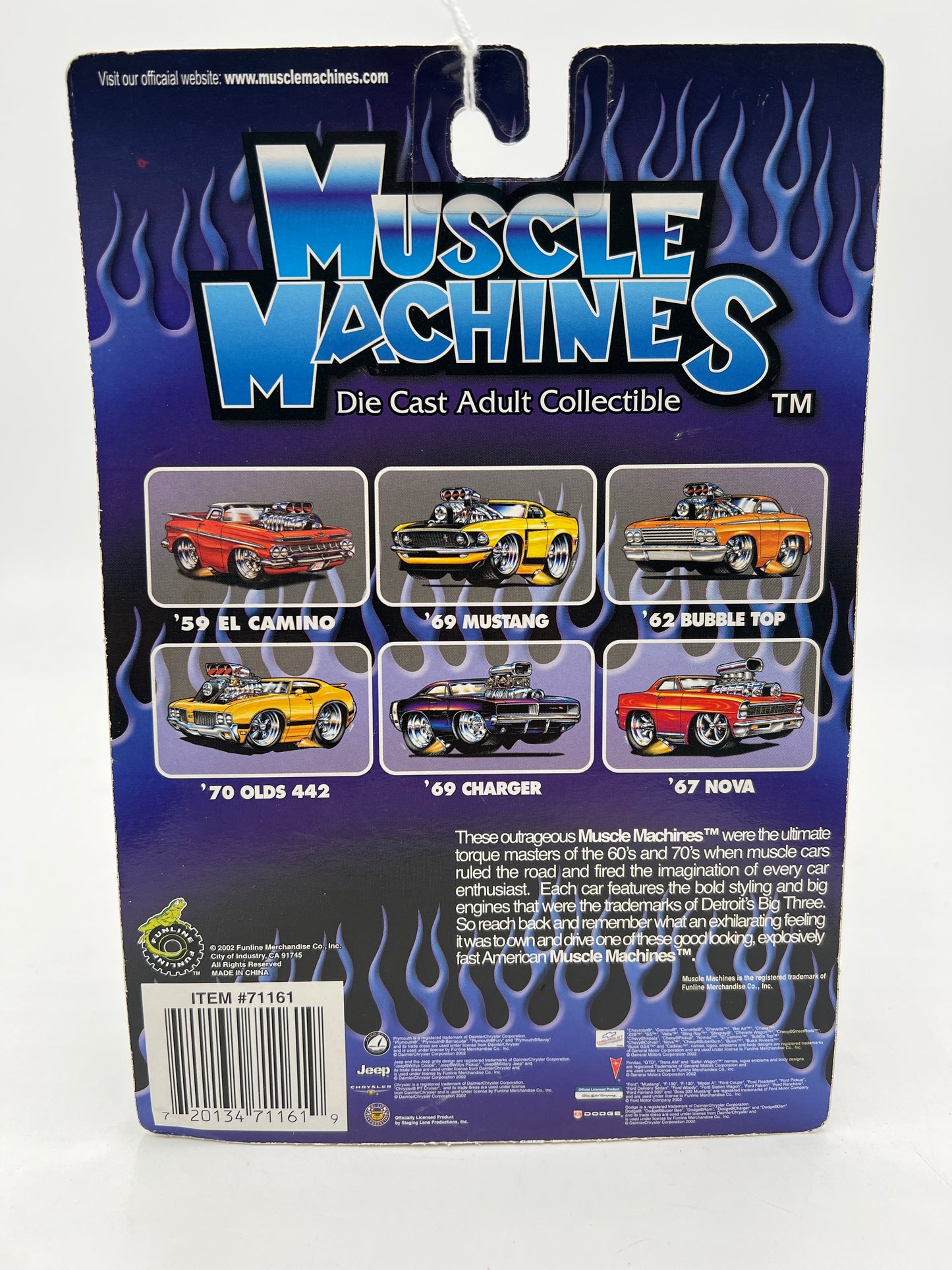 Muscle Machines 65 Chevelle Wagon White 02-106 222C