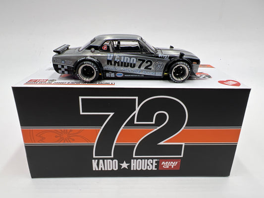 Mini GT Kaido House #195 CHASE Nissan Skyline 2000GT-R KPGC 10 Kaido Racing V1
